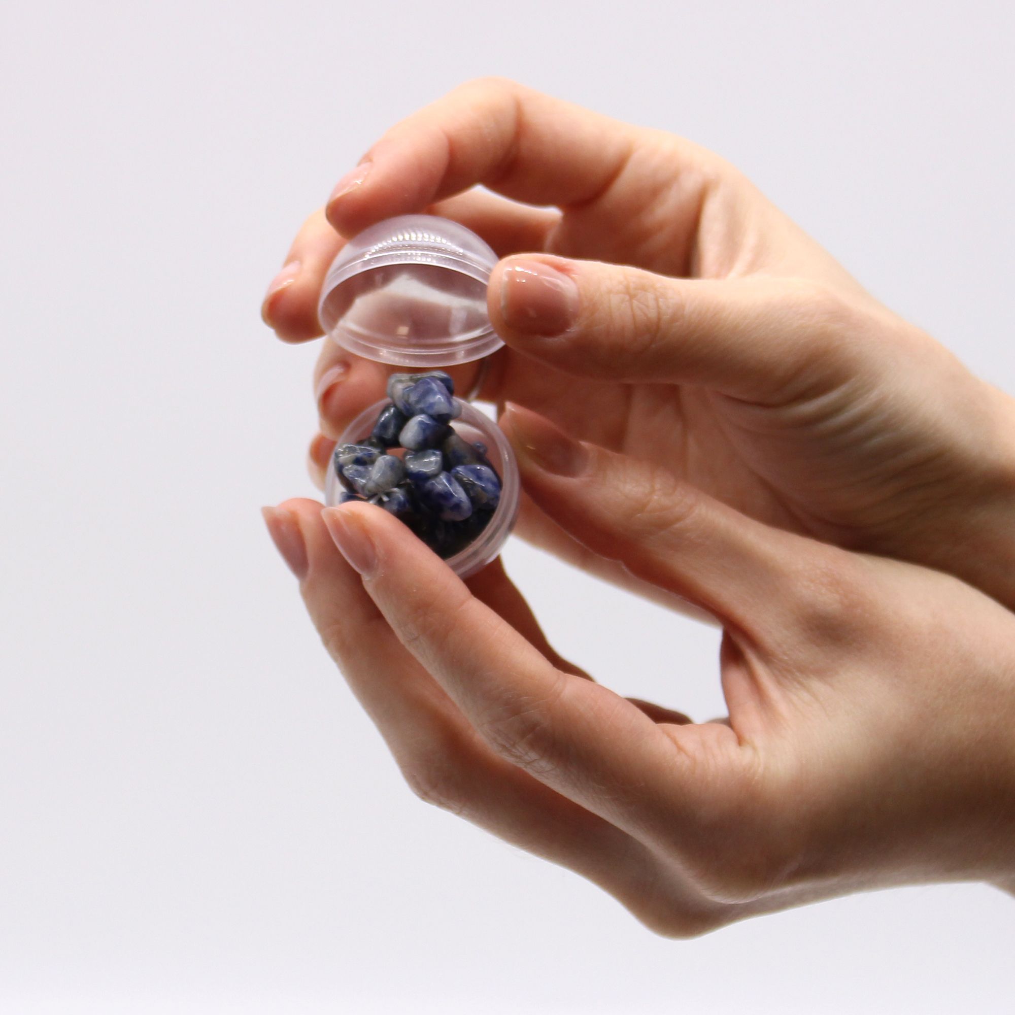 Bomba de Baño con Pulsera de Piedra Natural - Sodalita