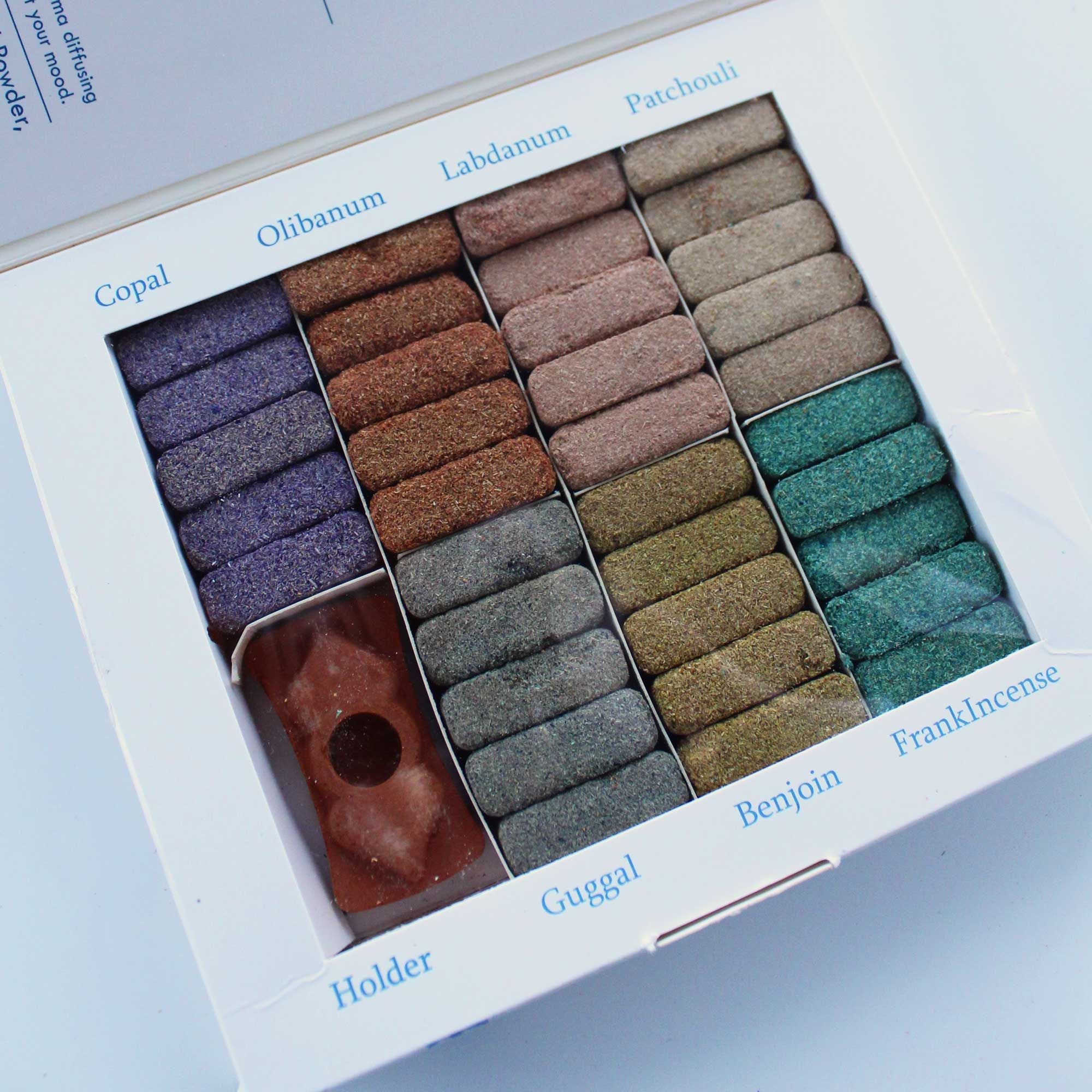Conjunto de 70 Blocos de Smudge e Queimador Wild West