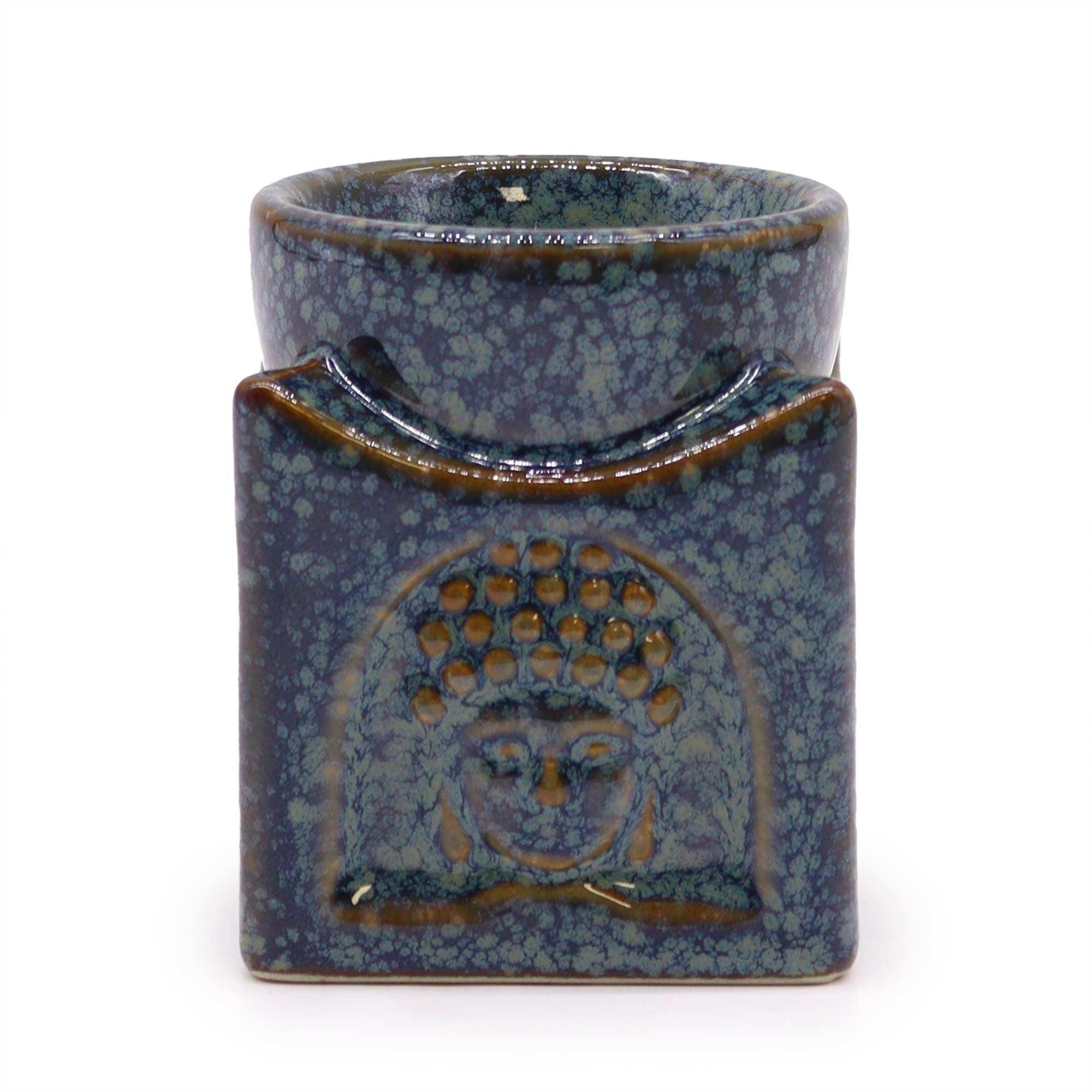 Queimador de Óleo Buda Quadrado – Azul Pó