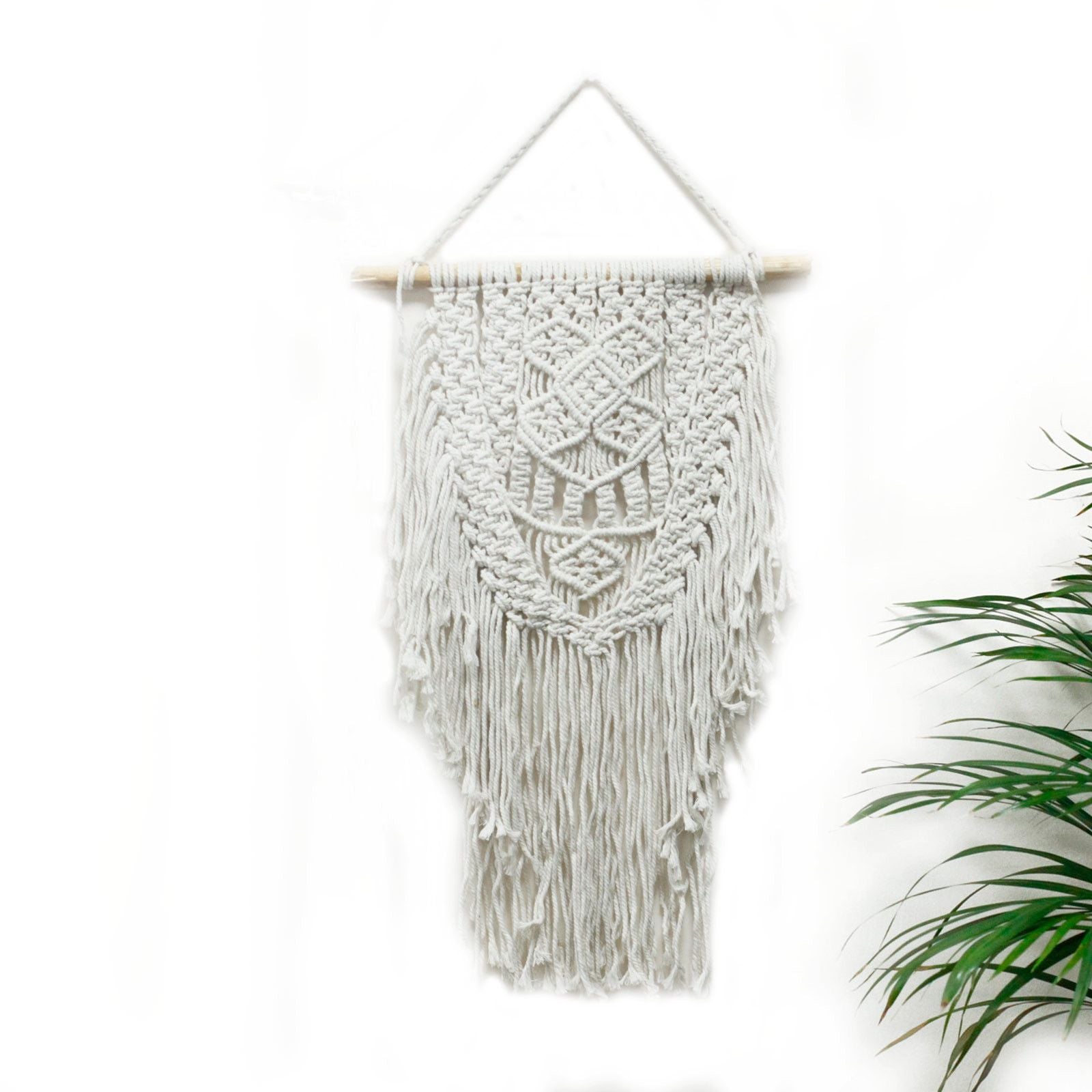 Tapeçaria de Macramé Sobreabundância