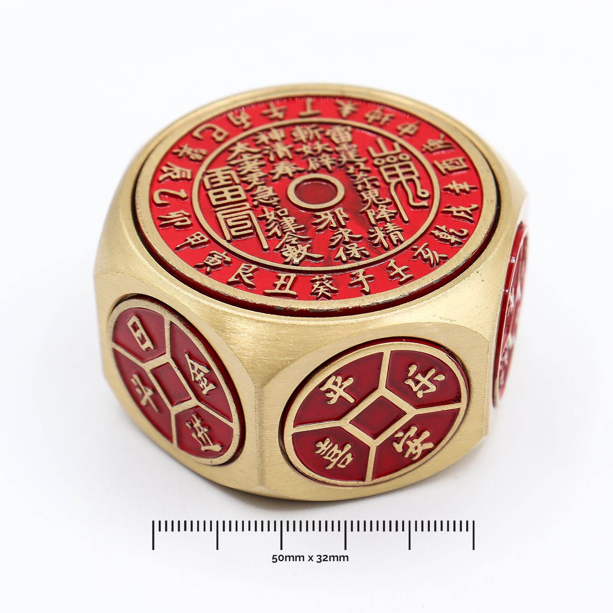 Amuleto Feng Shui – Dados da Grande Riqueza – Arredondados