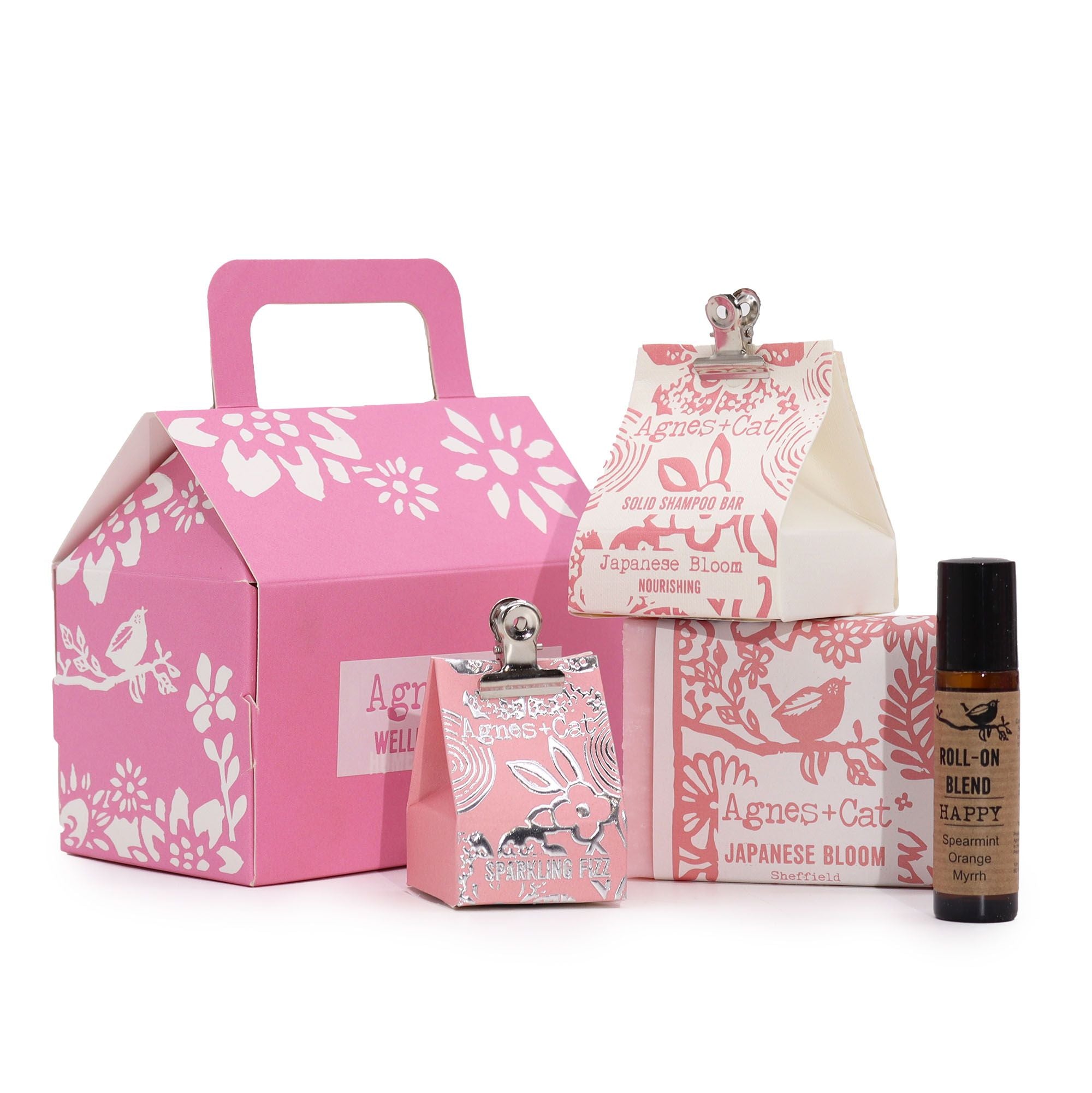 Conjunto Presente de Bem-Estar Agnes & Cat - Bloom & Bliss