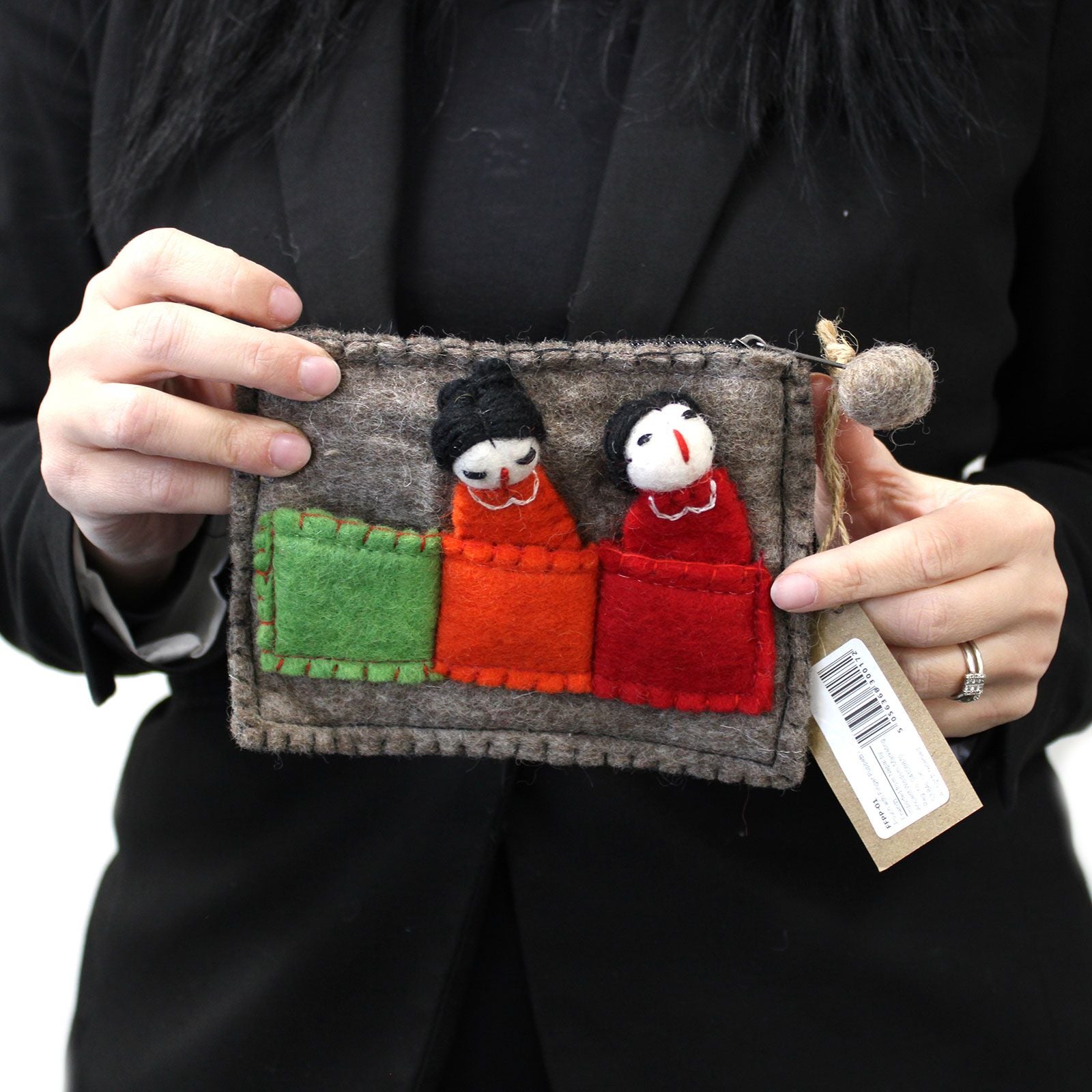 Bolsa com marionetas de dedo - Amigos