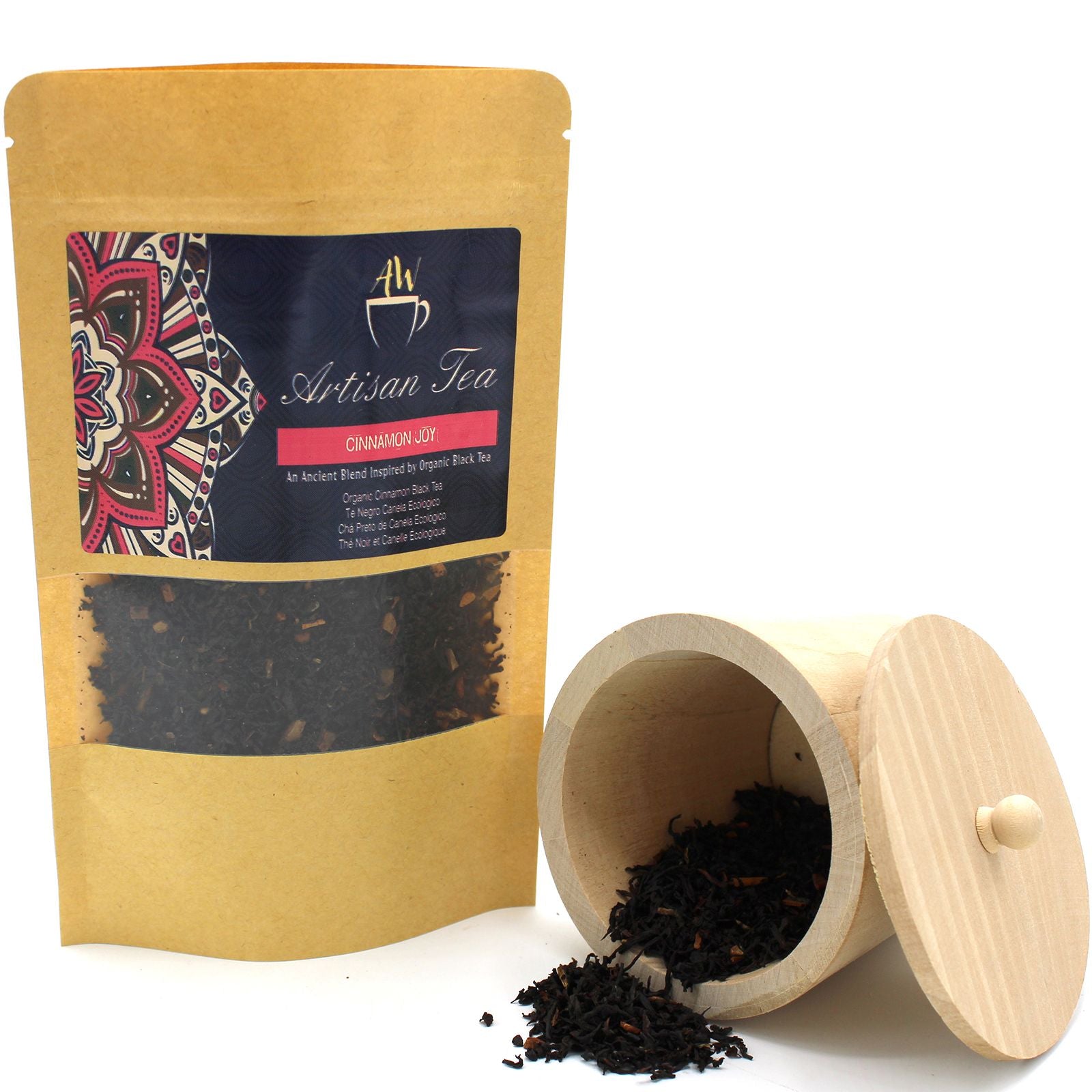 Chá Preto com Canela Biológico – 50g
