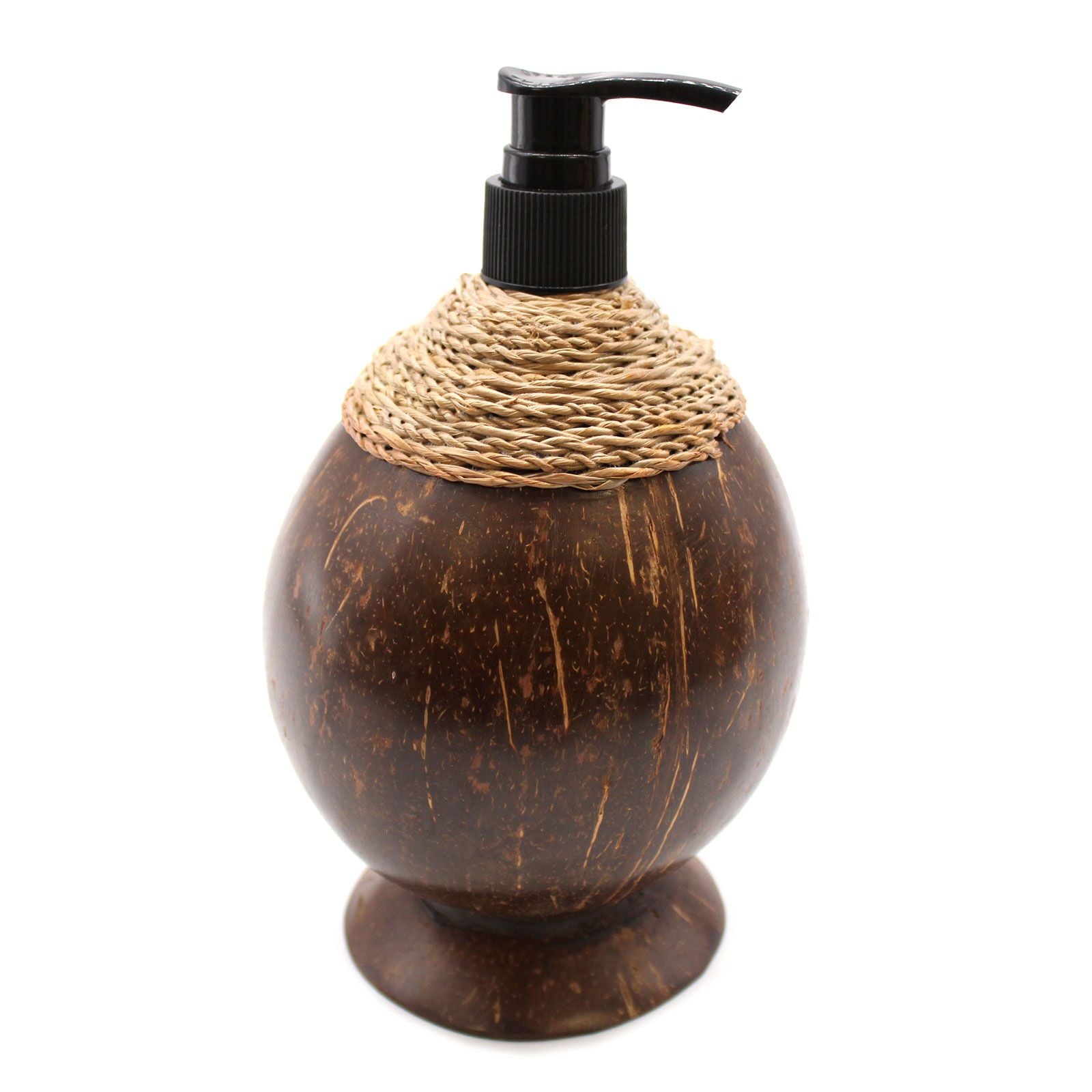 Dispensador de Sabonete em Coco Natural