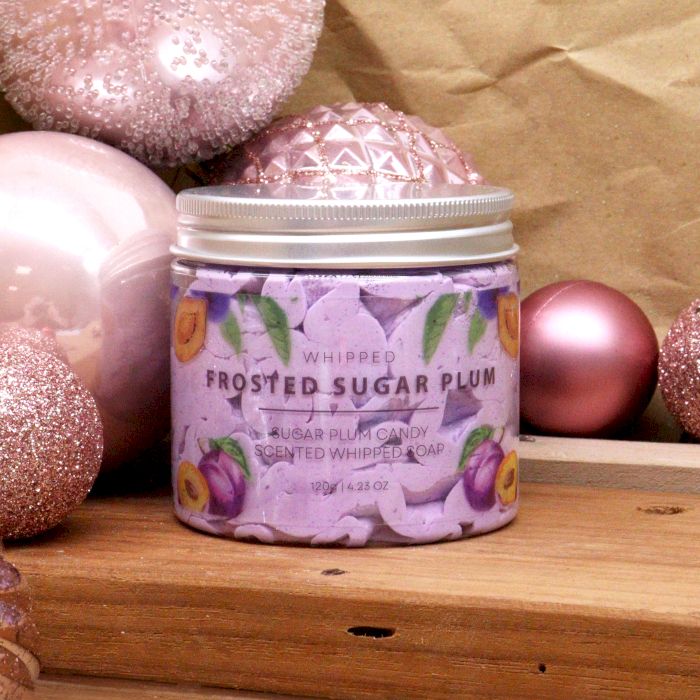 Plum and Glazed Sugar Creamy Soap - 120 g