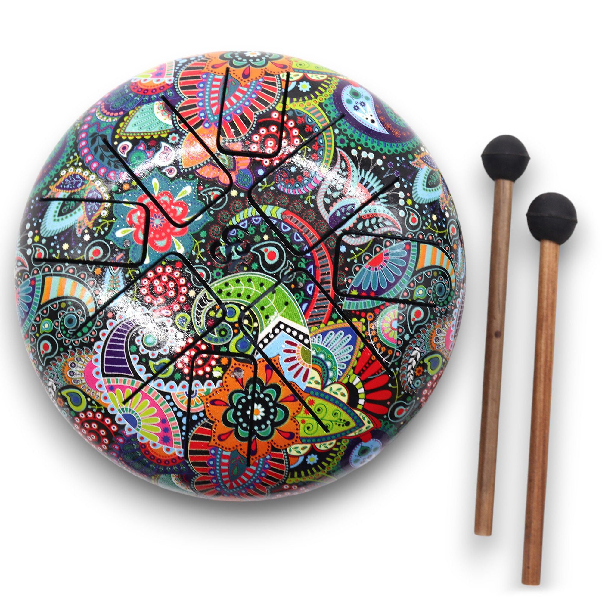 Tambor Hapi Multicolor OM - 18 cm