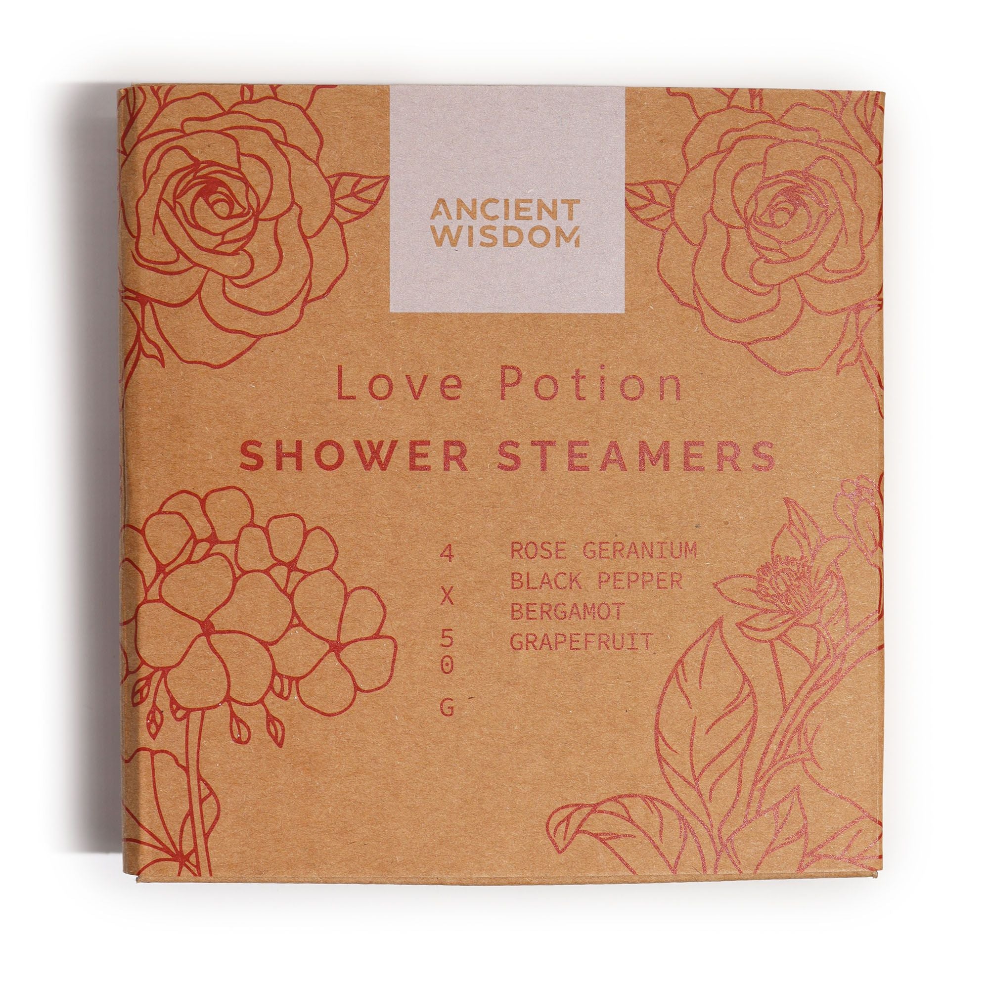 Pastilhas de Duche Zen - Poção de Amor (Pack 4)