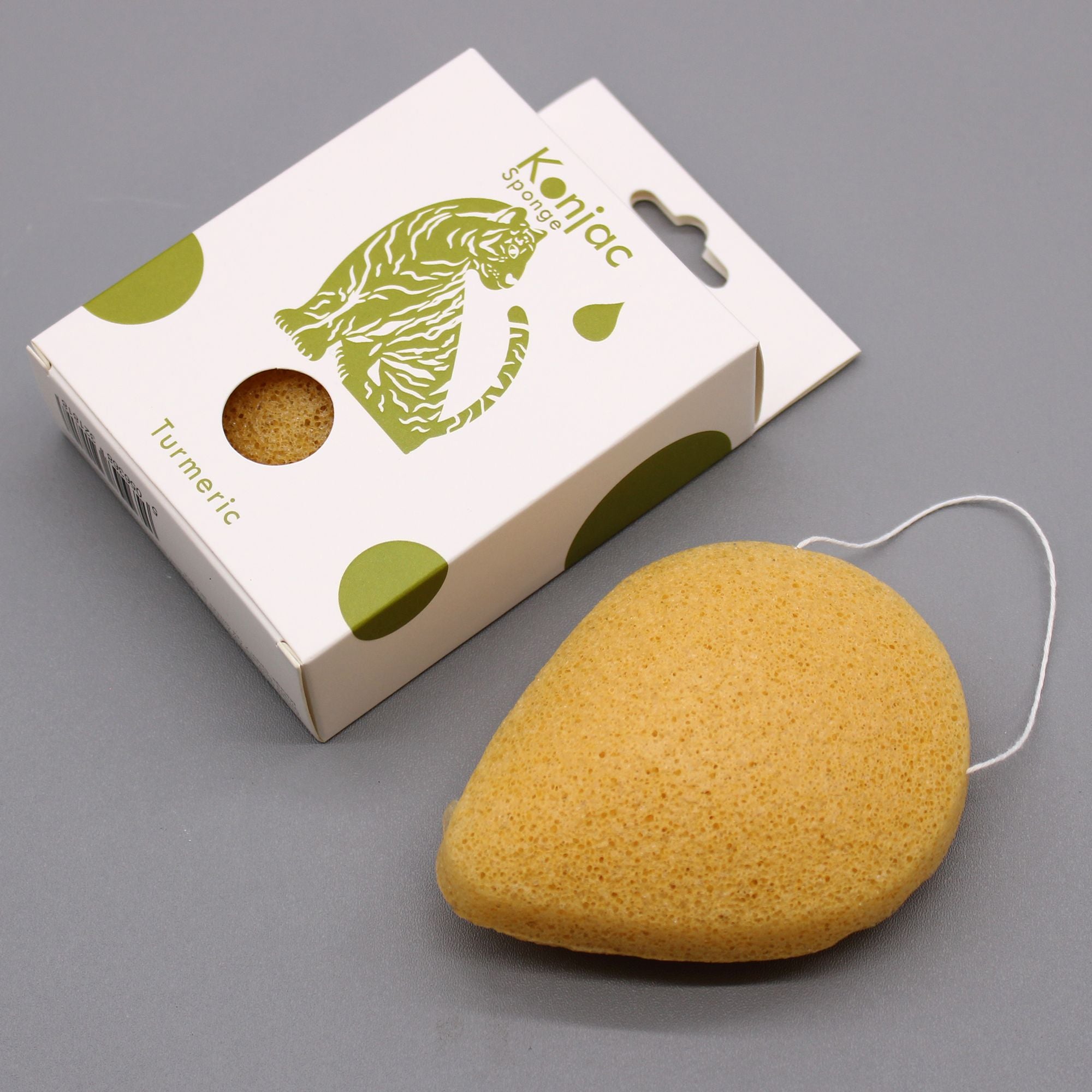 Esponja Facial Konjac con Cúrcuma, Antiarrugas