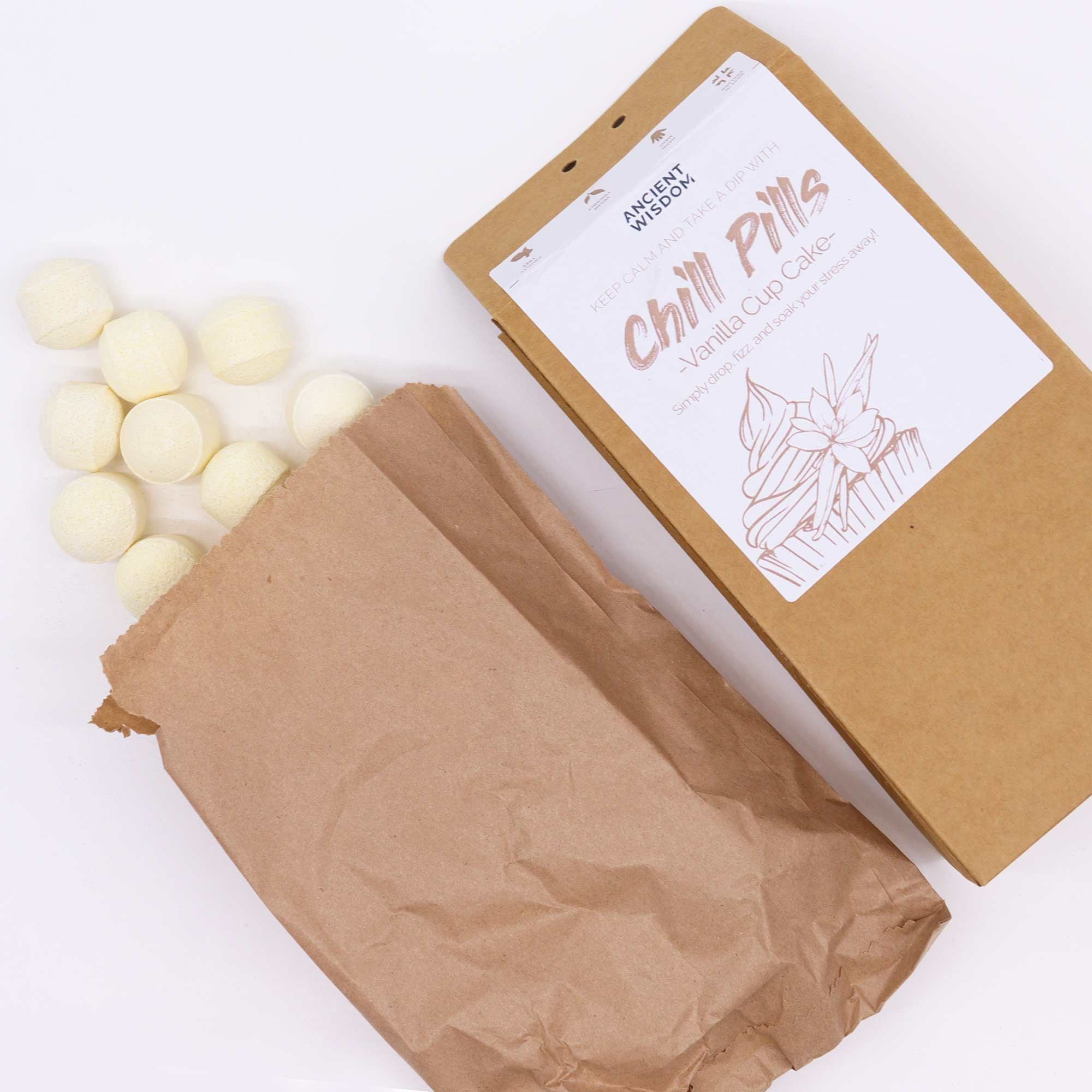Conjunto Presente Chill Pills - Cupcake de Baunilha - 350 g