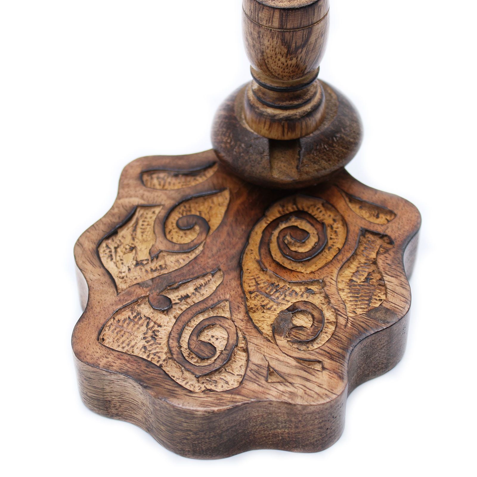 Mango Wood Tree of Life Backflow Incense Burner