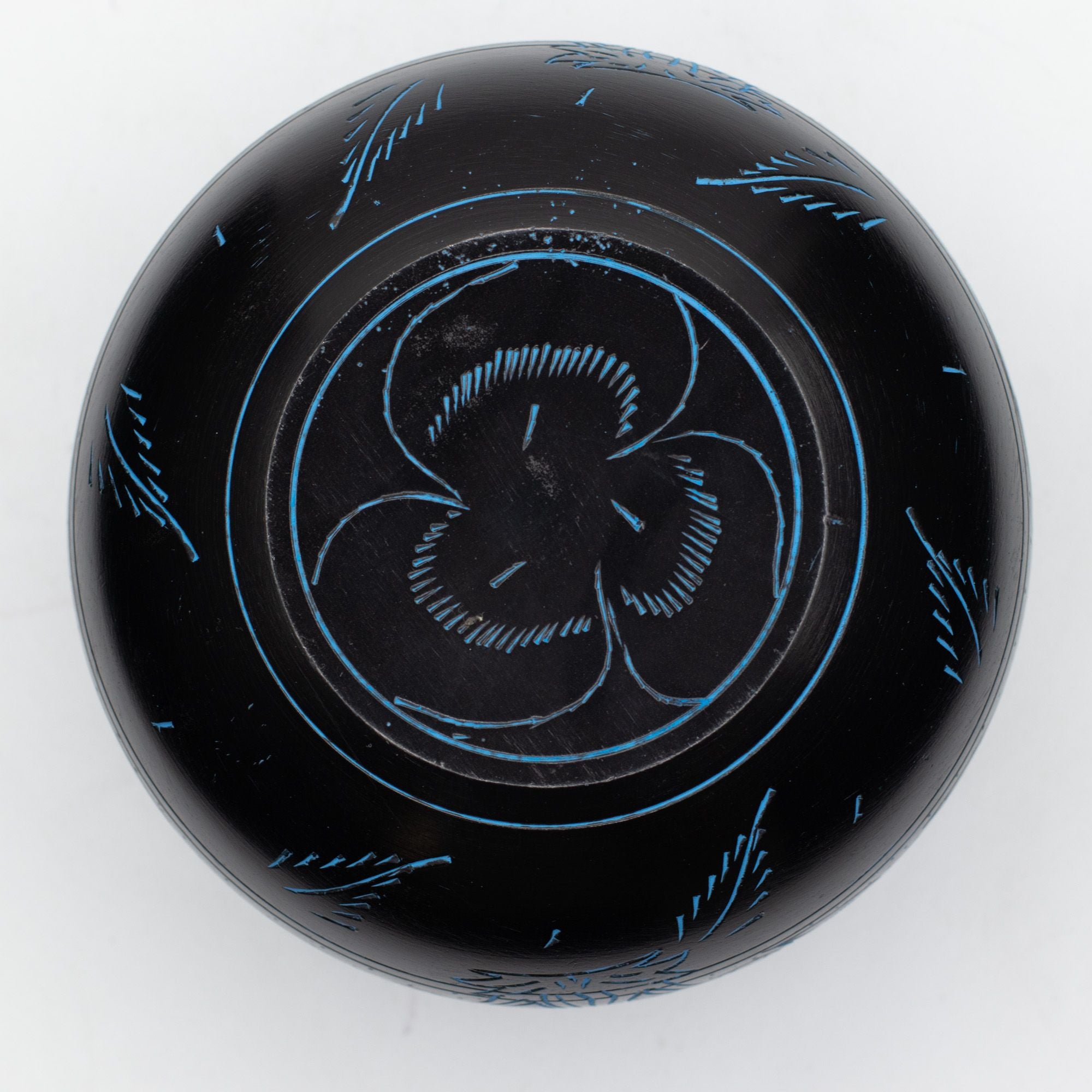 Taça Tibetana Tipo Caldeirão – Cogumelo Mágico – Azul