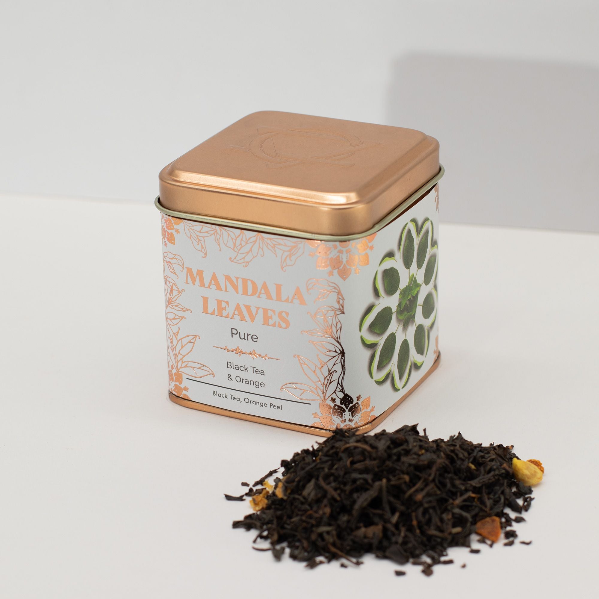 Chá Preto Biológico com Laranja – Lata 50g