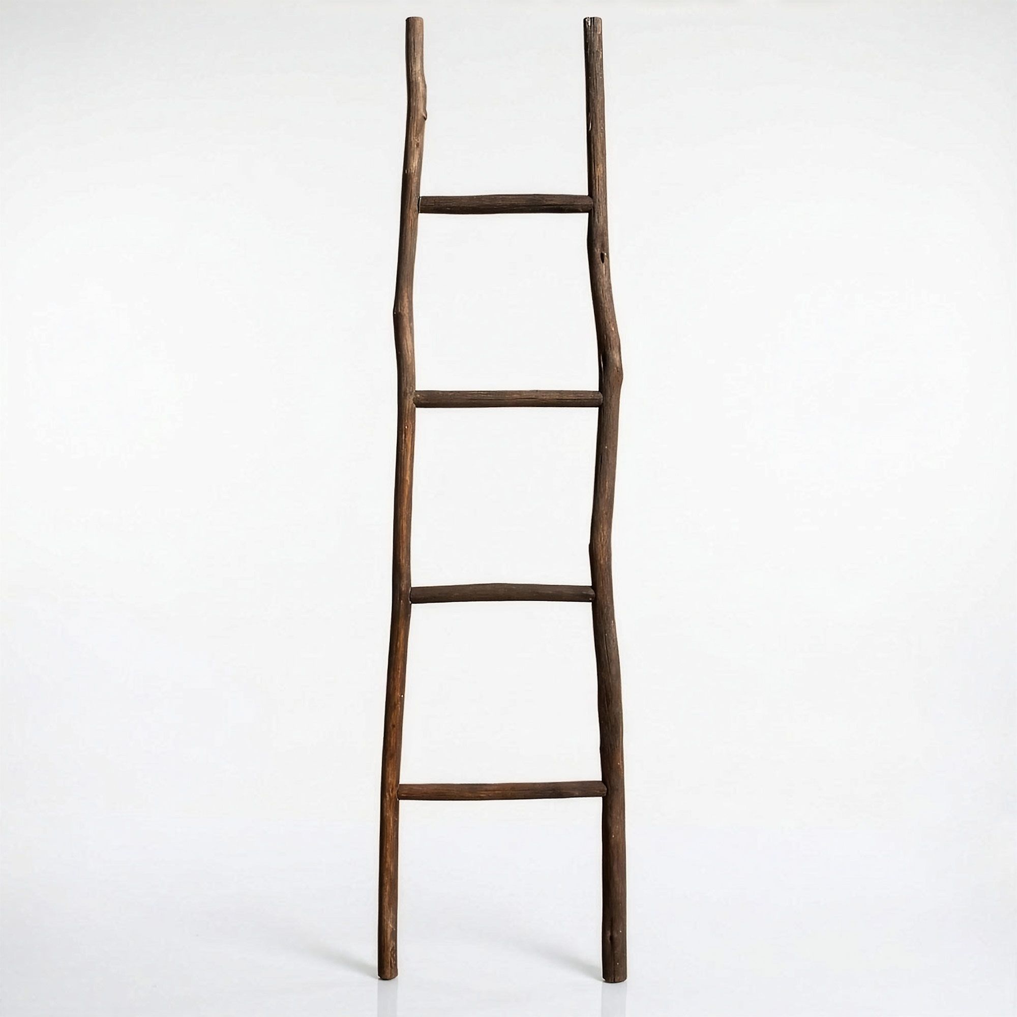 Escada Toalheiro de Madeira Kemu Estilo Japonês Natural (1,5 m)