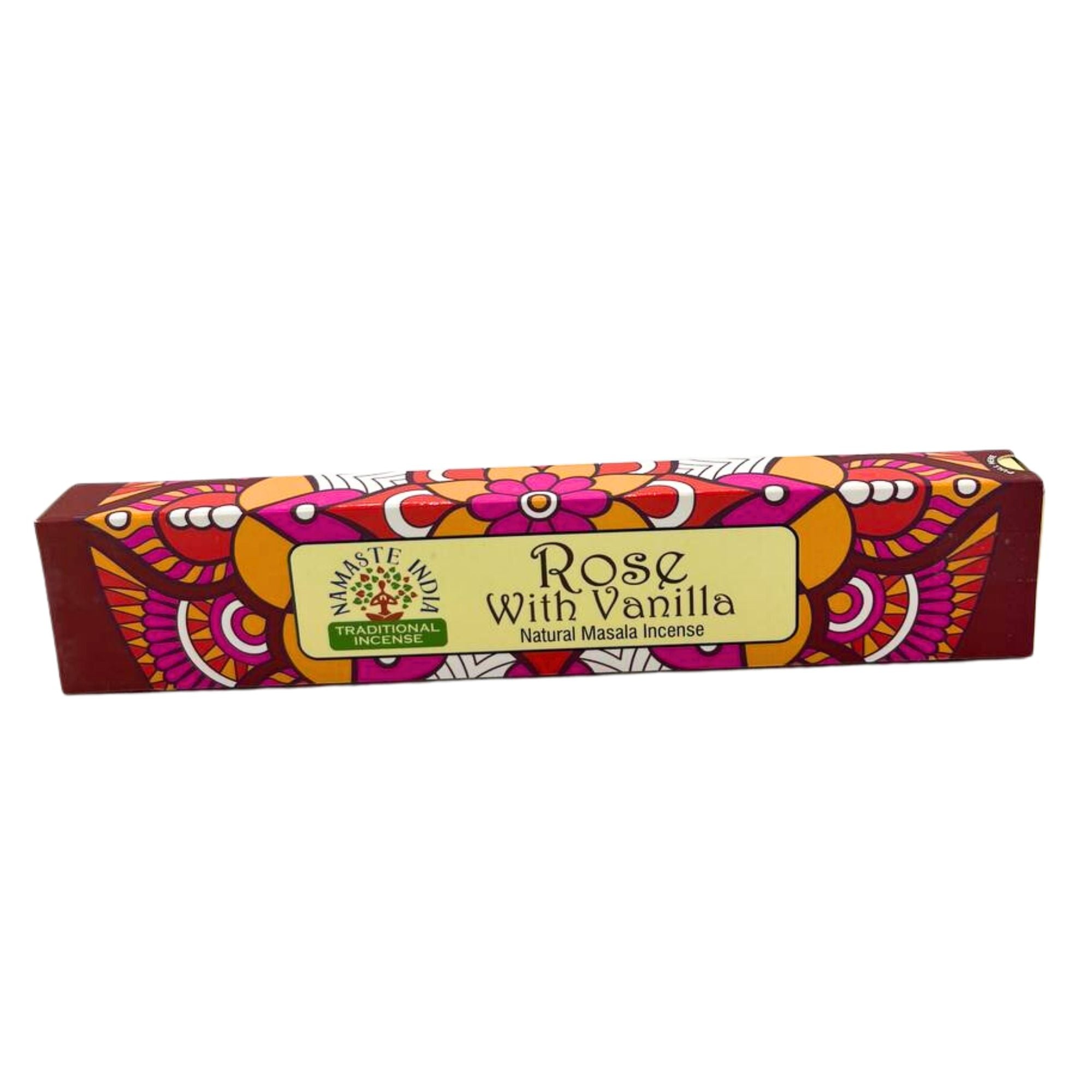 Incenso Namaste Mandala Masala Rosa e Baunilha
