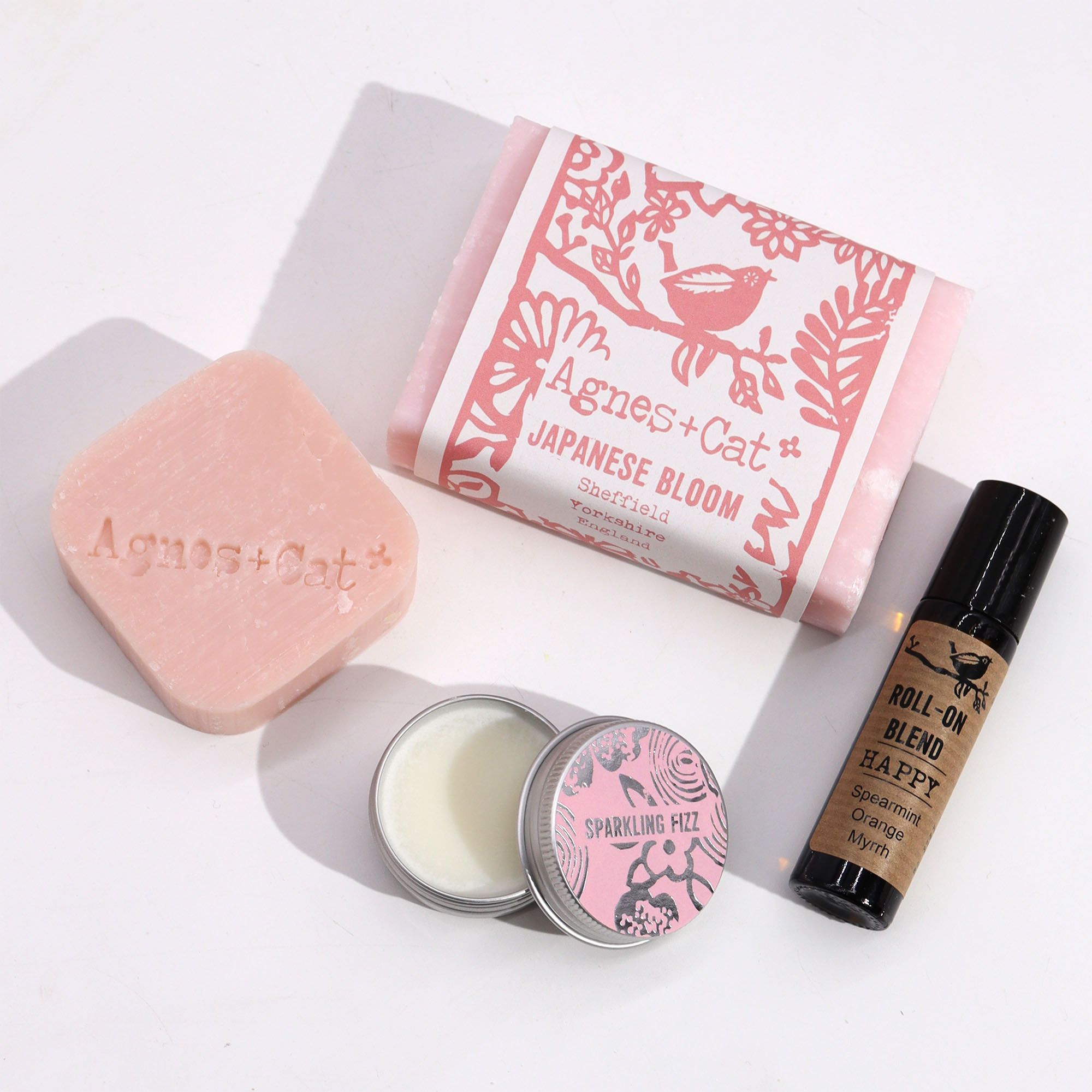 Conjunto Presente de Bem-Estar Agnes & Cat - Bloom & Bliss