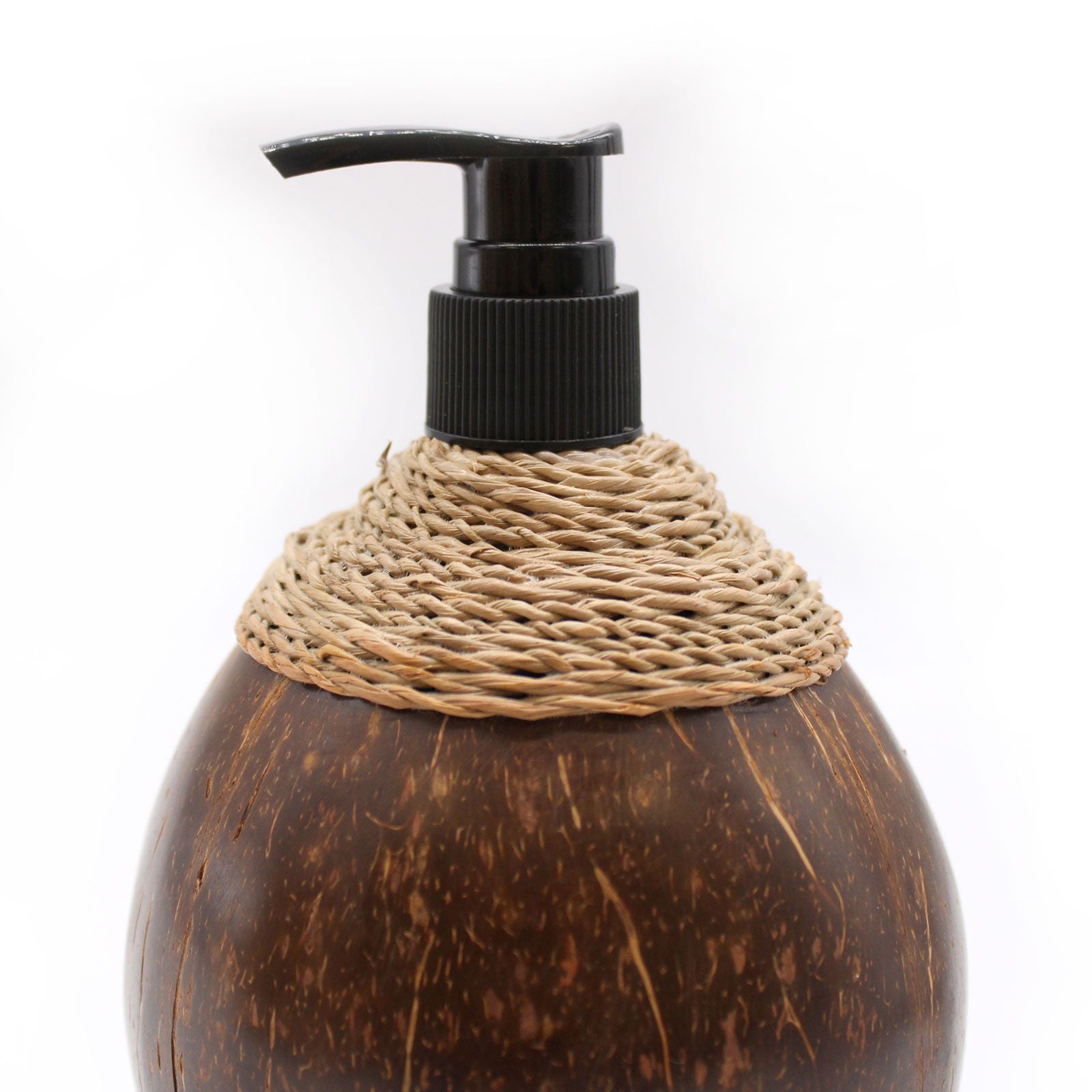 Dispensador de Sabonete em Coco Natural