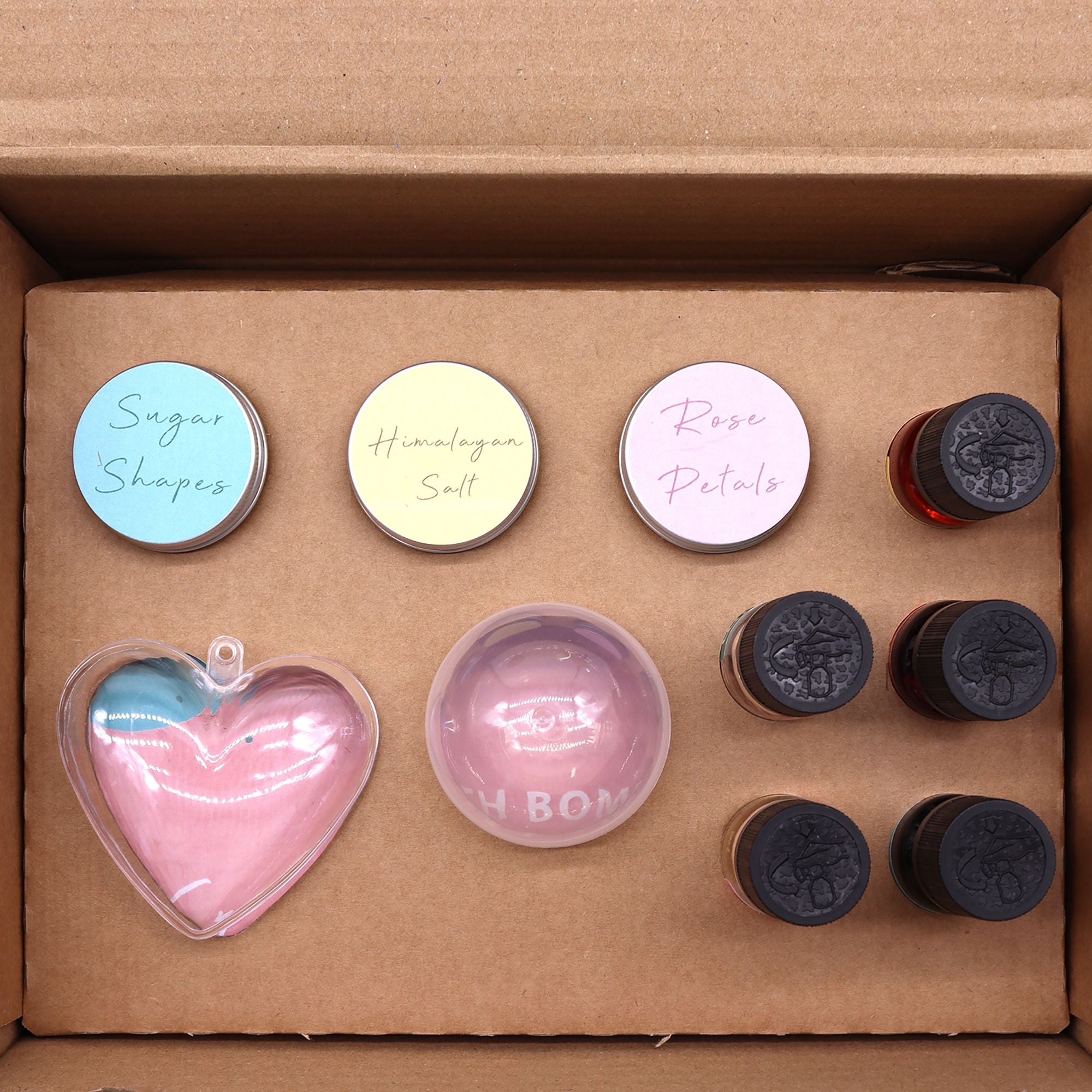 Kit de Bombas de Banho - Rosa e Pastilha Elástica