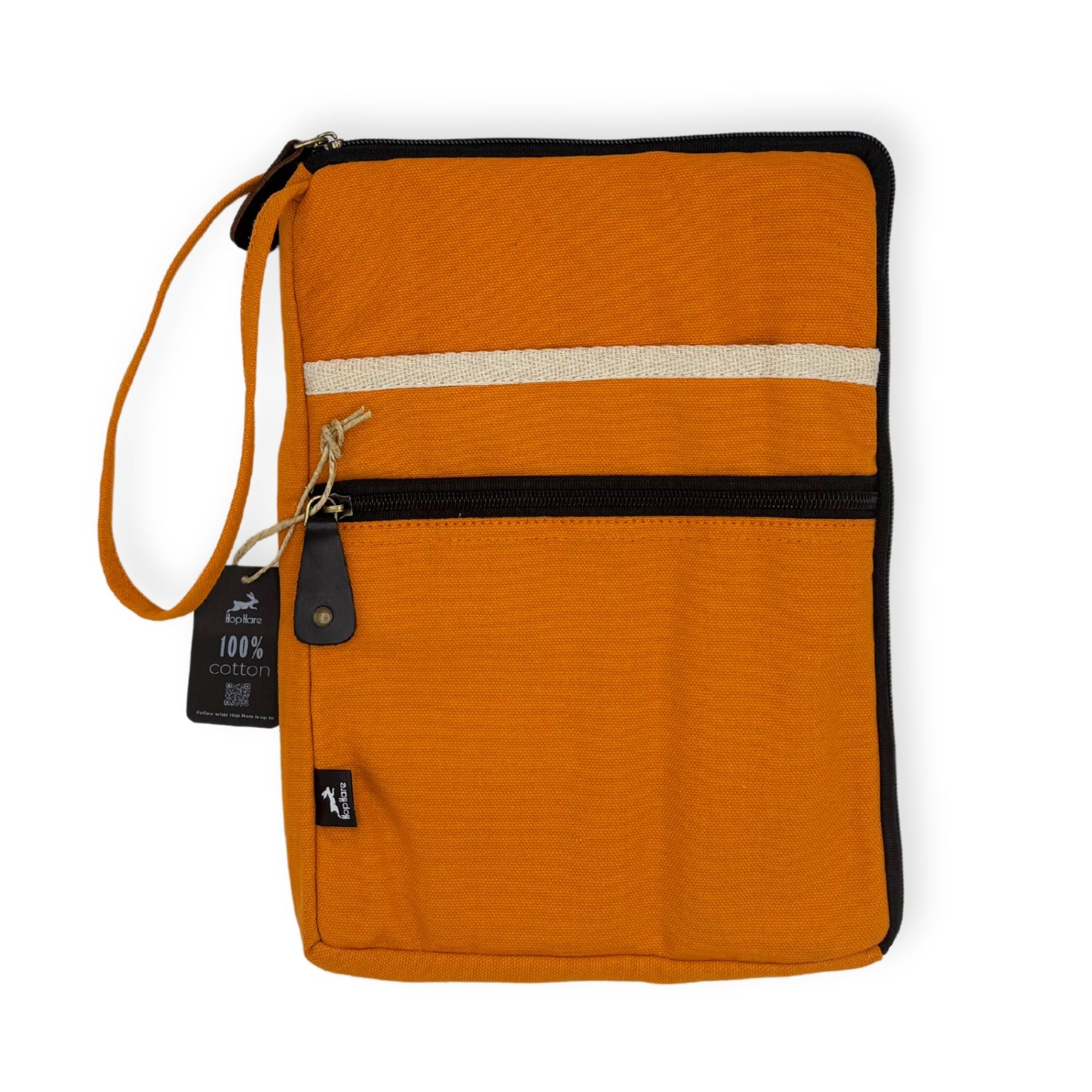 Bolsa de Lona para Portátil Hop Hare - Laranja
