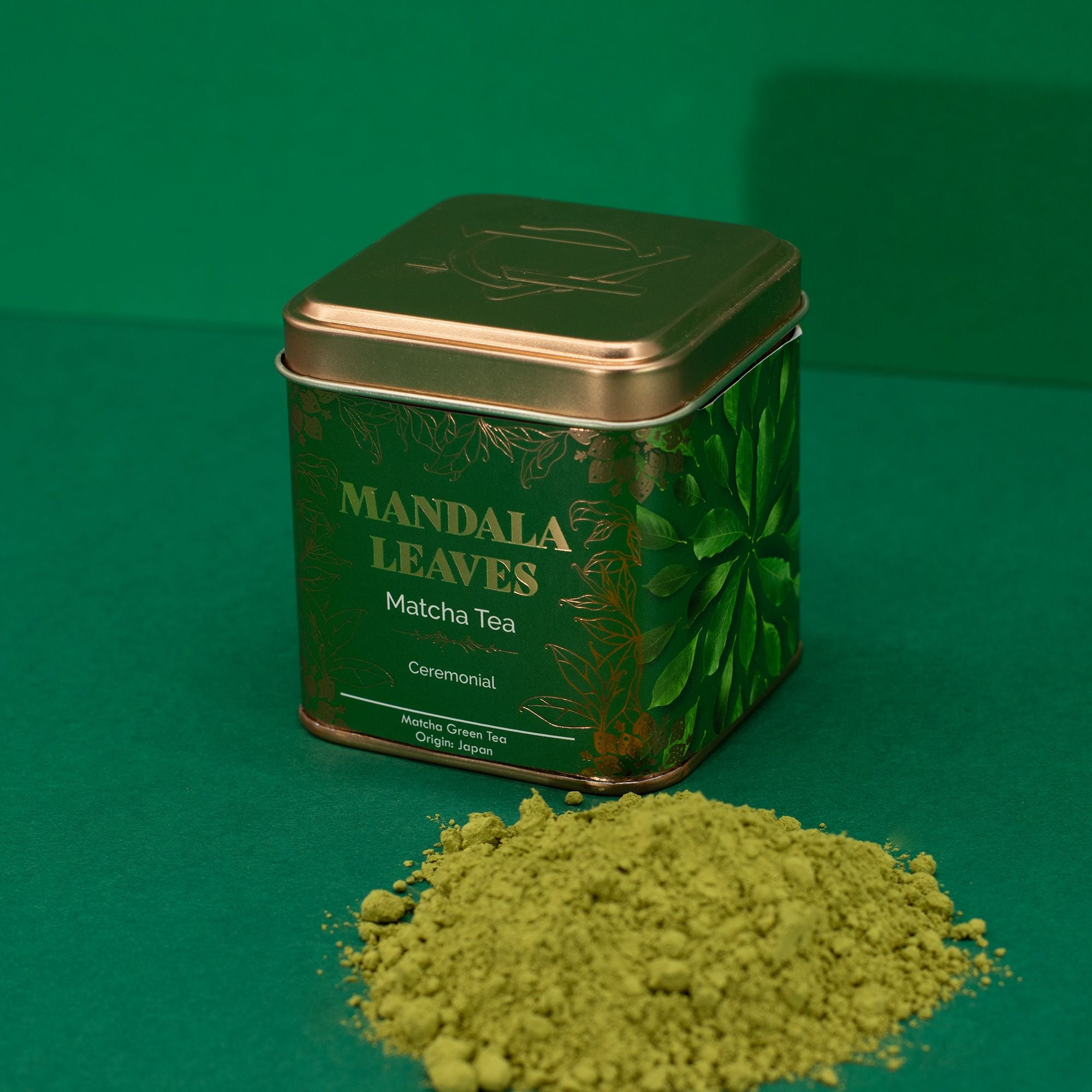 Chá Matcha Cerimonial Biológico – Lata 50g