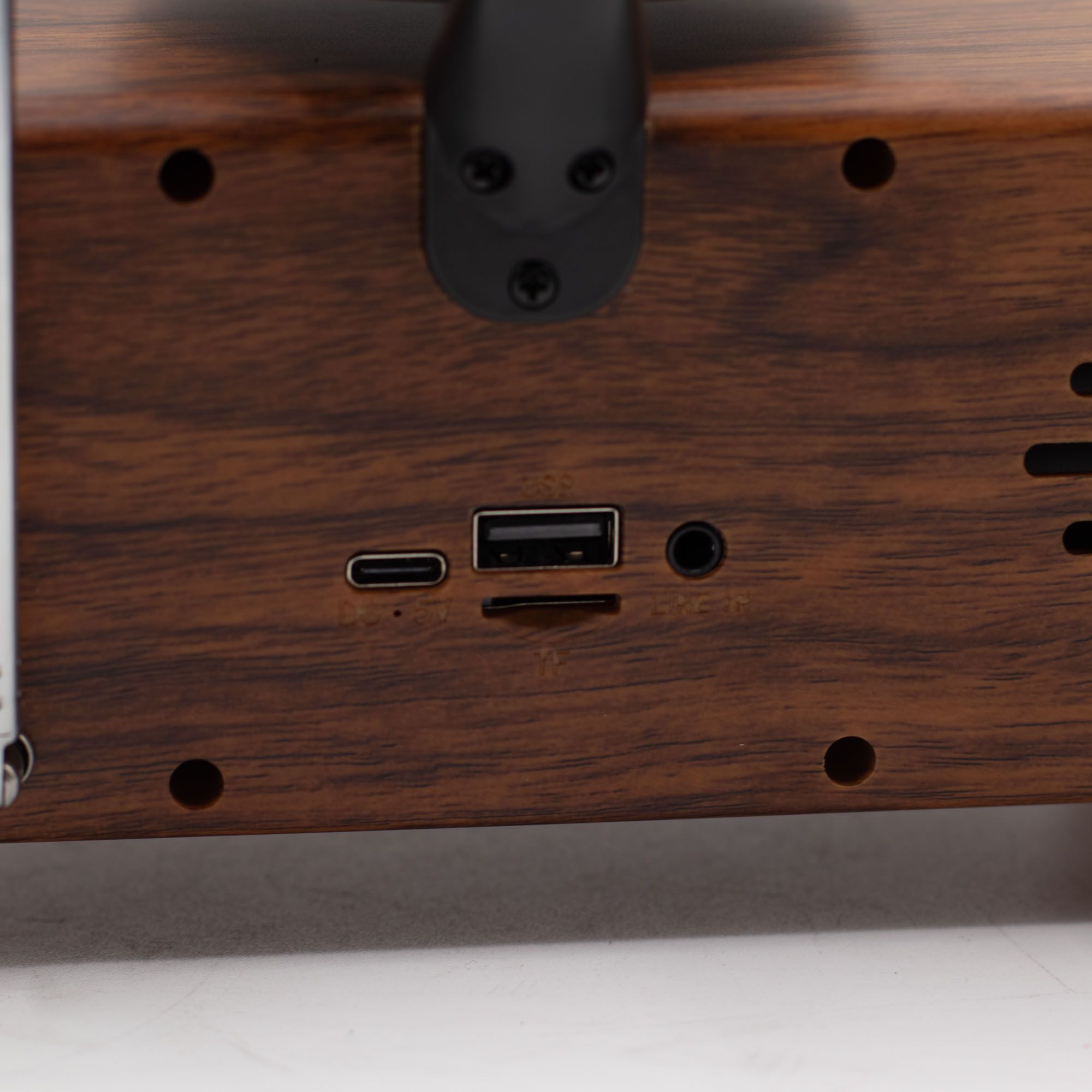 Coluna de Som Retro Gramofone Duplo Mini Bluetooth