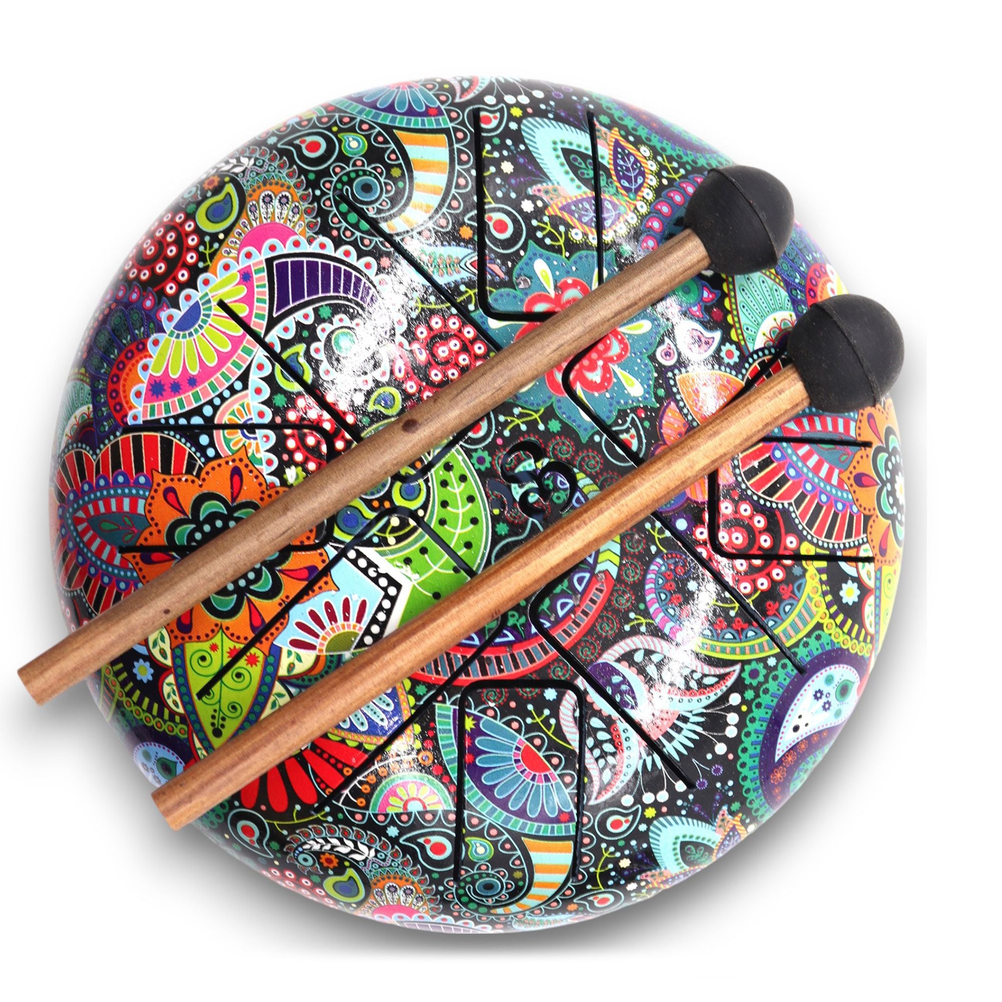 Tambor Hapi Multicolor OM - 18 cm