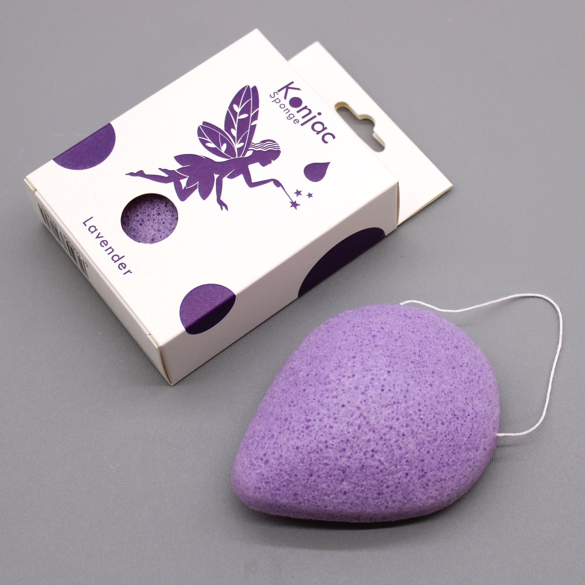 Esponja Facial Konjac com Lavanda, Calmante