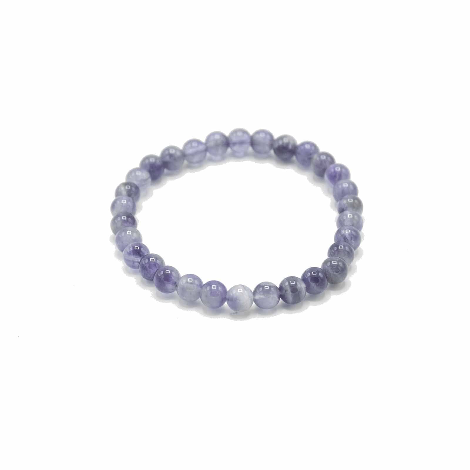 Natural Stone Manifestation Bracelet – Amethyst – Calm