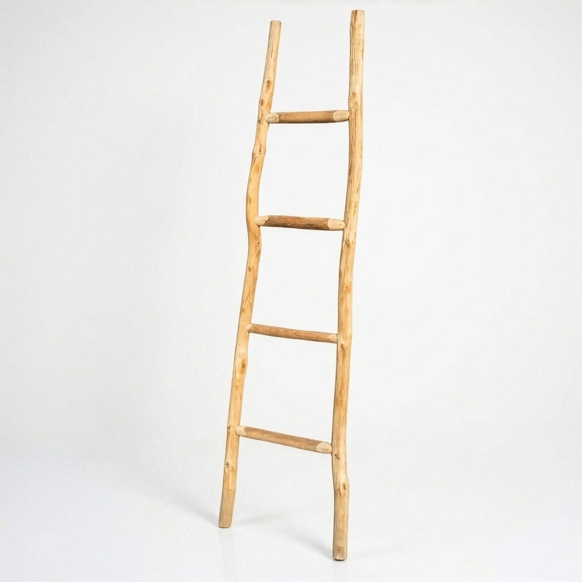 Large Kemu wooden staircase - 1.5m - natural - Japanese style