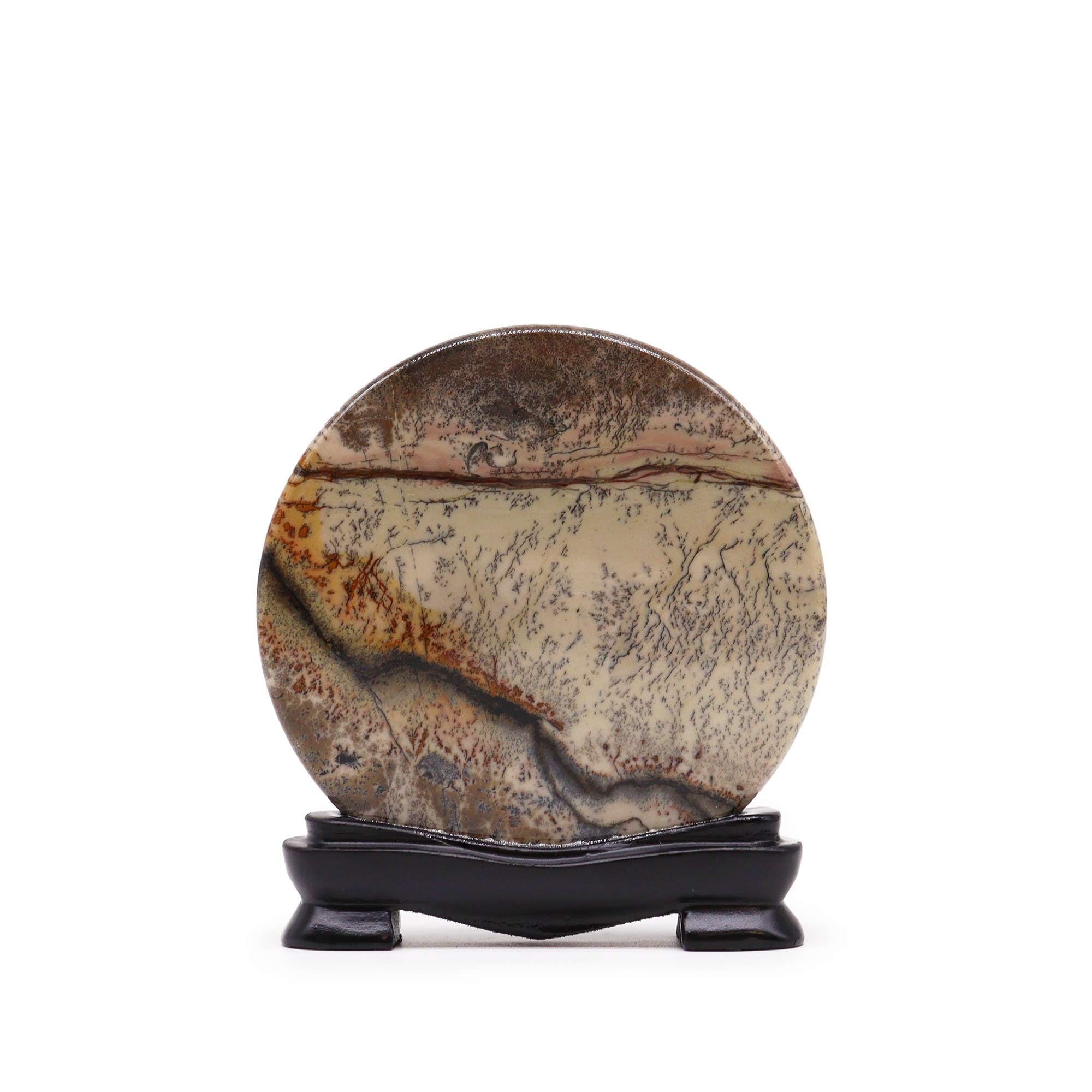 Piedra con Imagen Guohua Disco (100mm aprox. 140g)