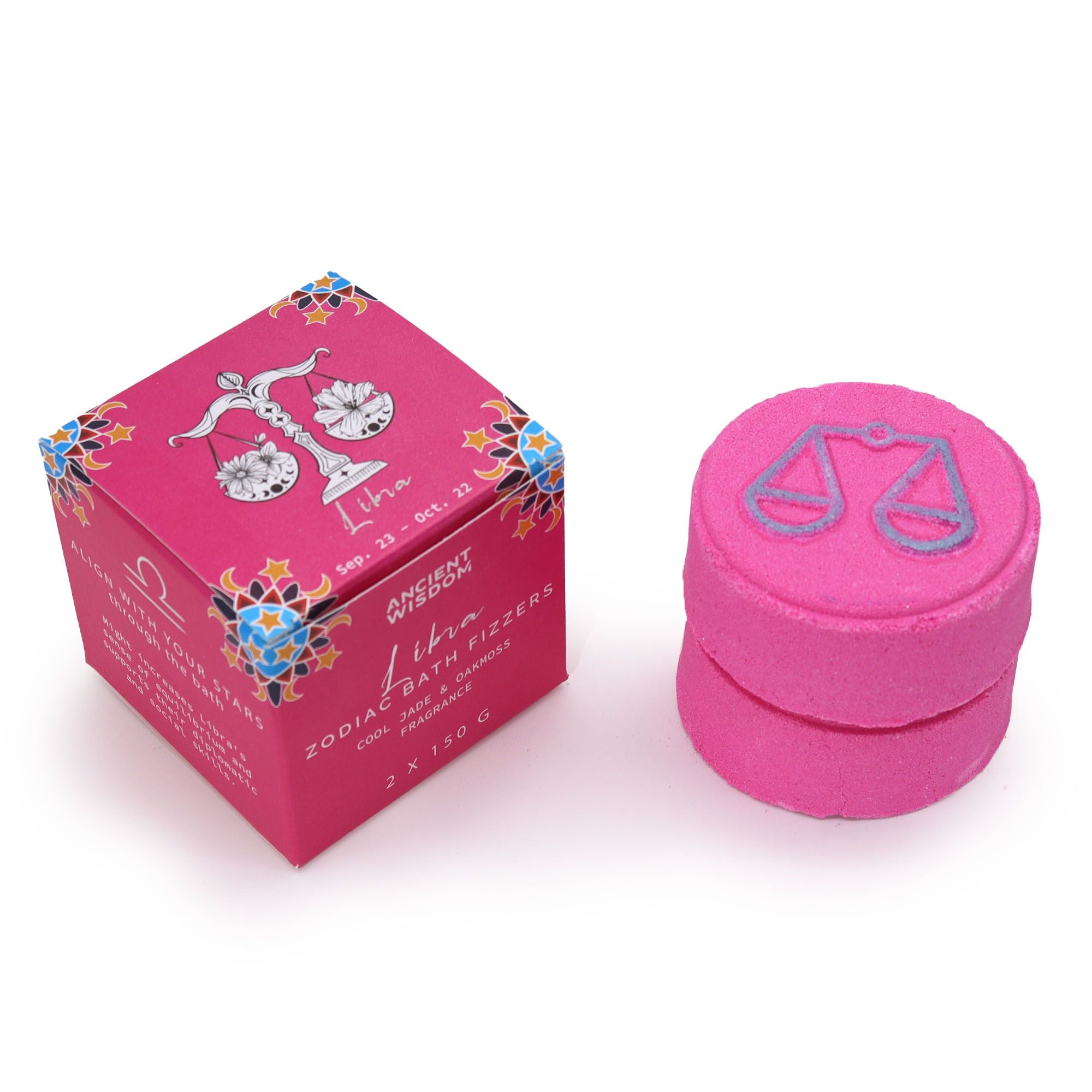 Kit de Bombas de Banho do Horóscopo - Balança