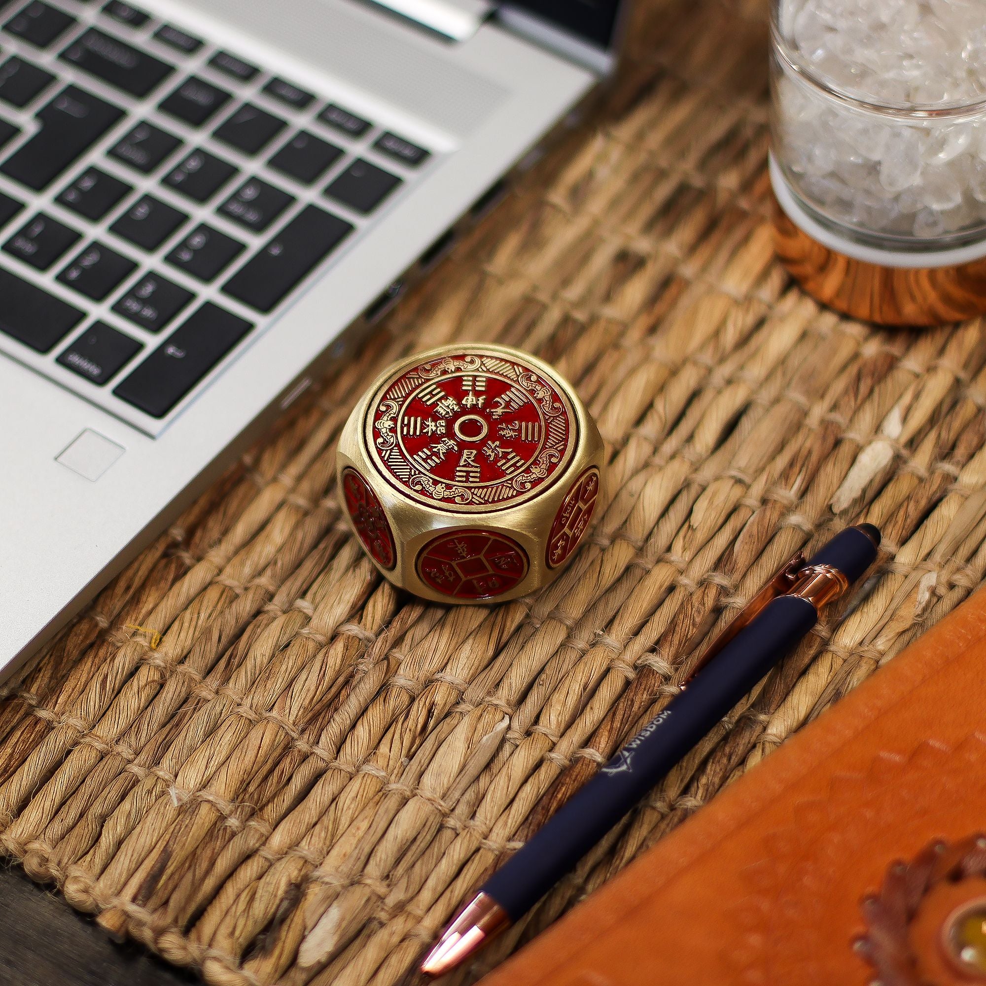 Amuleto Feng Shui – Dados da Grande Riqueza – Arredondados