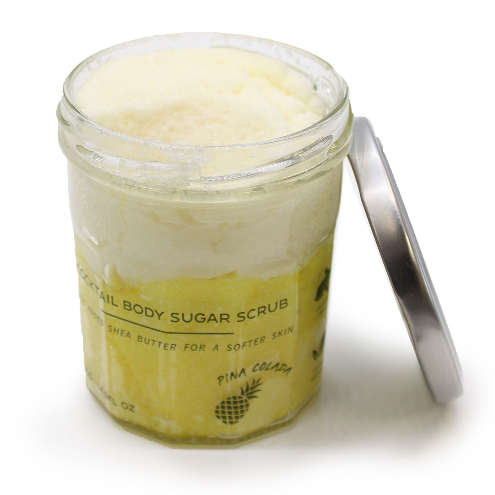 Esfoliante Corporal de Açúcar Perfumado - Piña Colada - 300 g