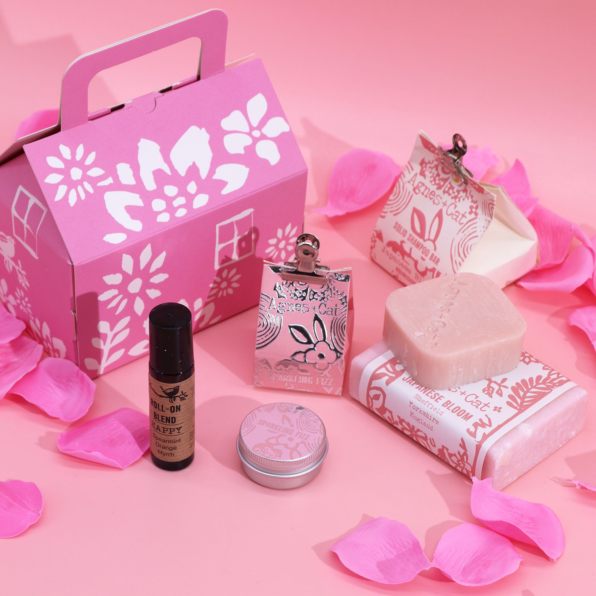 Conjunto Presente de Bem-Estar Agnes & Cat - Bloom & Bliss