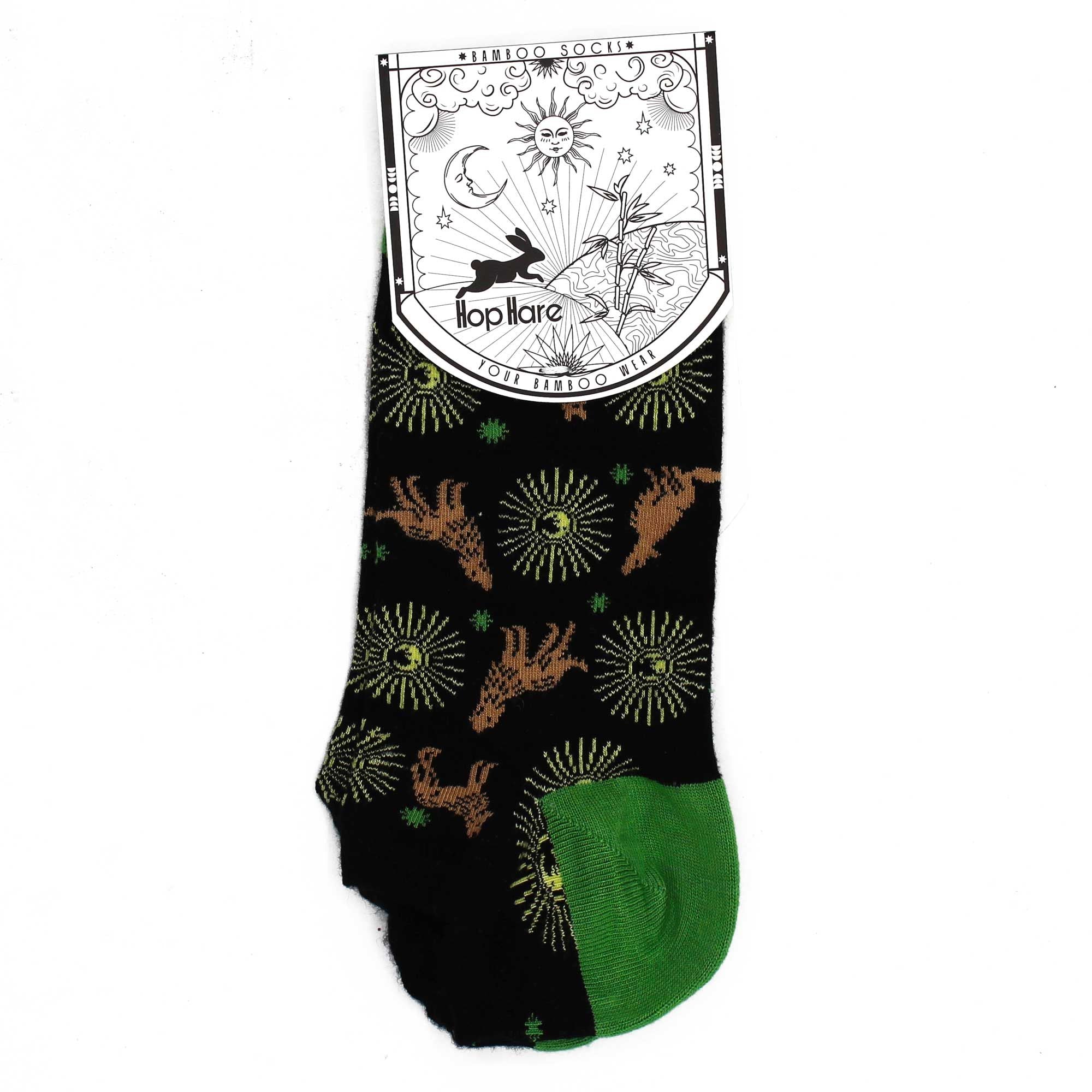 Soquetes de bambu Hop Hare S/M 36-40 - Lobos ao Luar