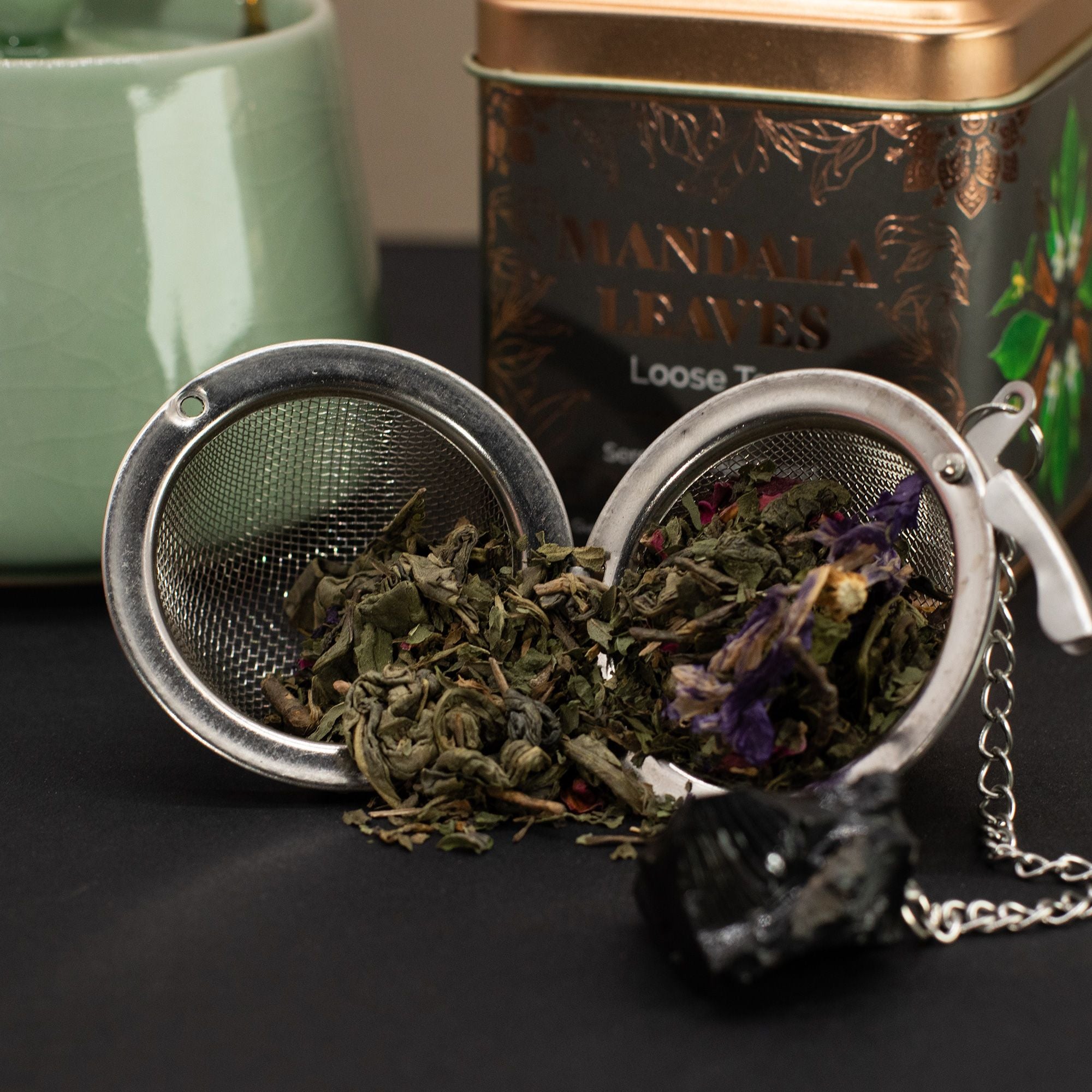 Mistura de Chá Artesanal Serenity Souk – Lata 50g