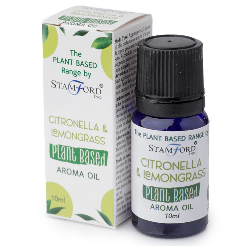 Óleos Aromáticos à Base de Plantas - Citronela
