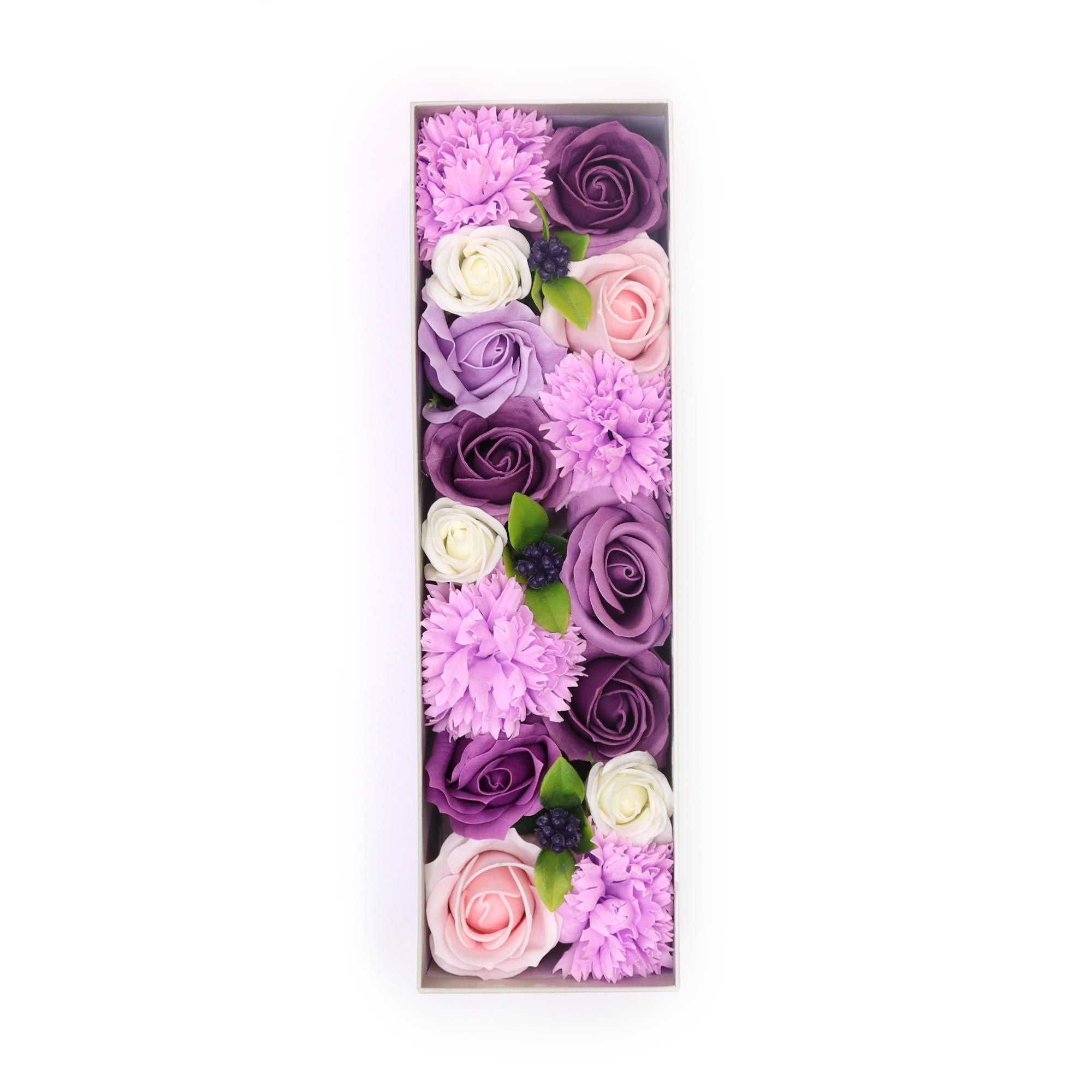 Caixa Longa - Rosa Lavanda e Cravo