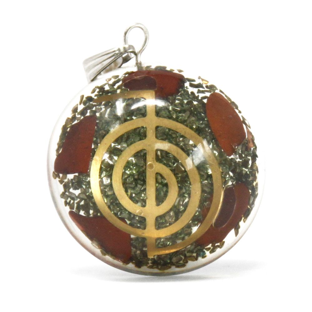 Pendentes de Orgonite - Cúpula de Poder Simbólico
