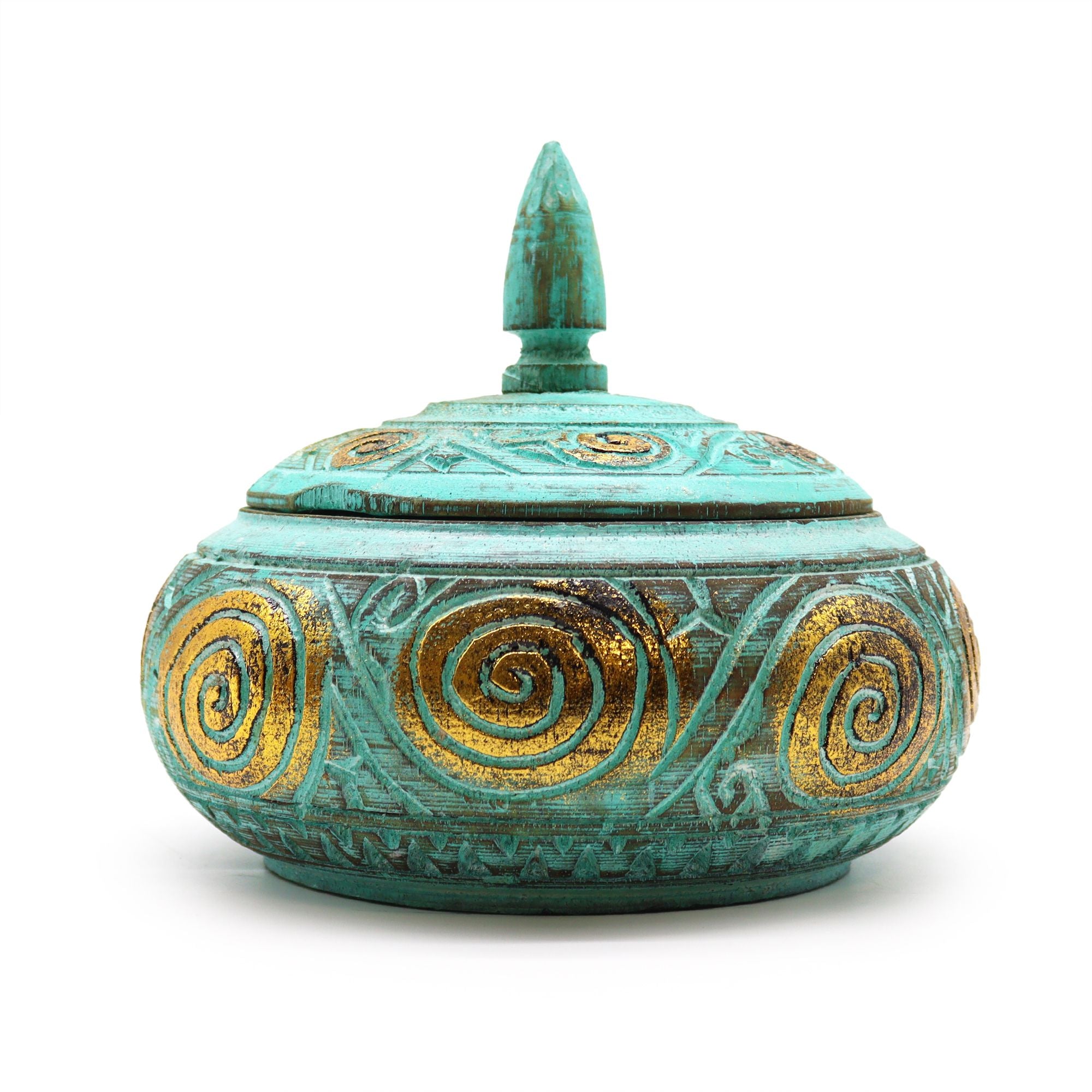 Frasco Decorativo Turquesa