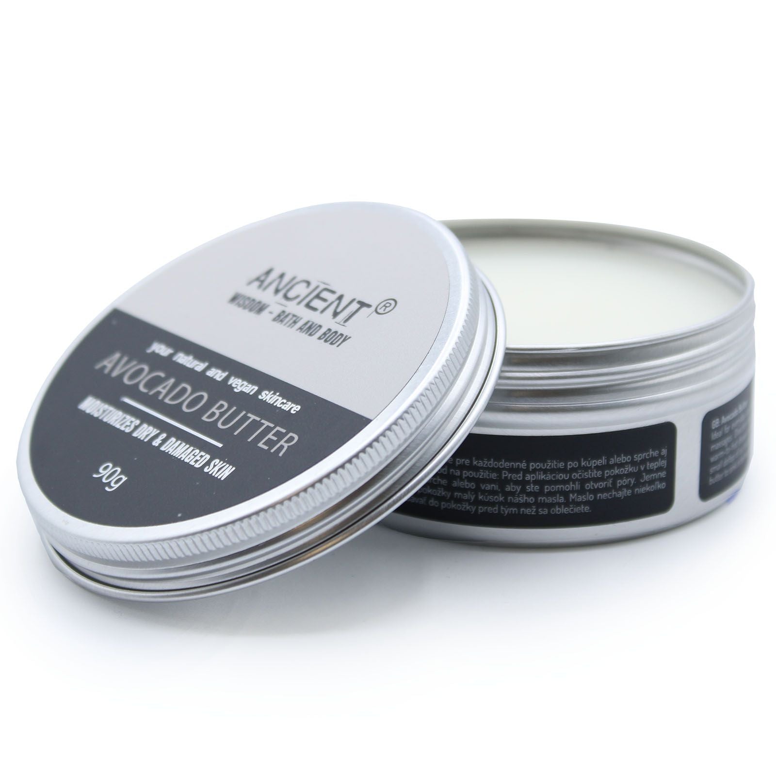 Manteiga Corporal Pura - Manteiga de Abacate - 90 g
