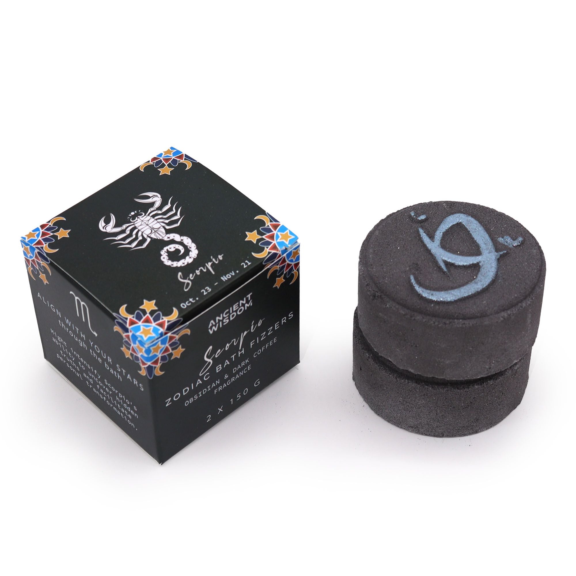 Kit de Bombas de Banho do Horóscopo - Escorpião