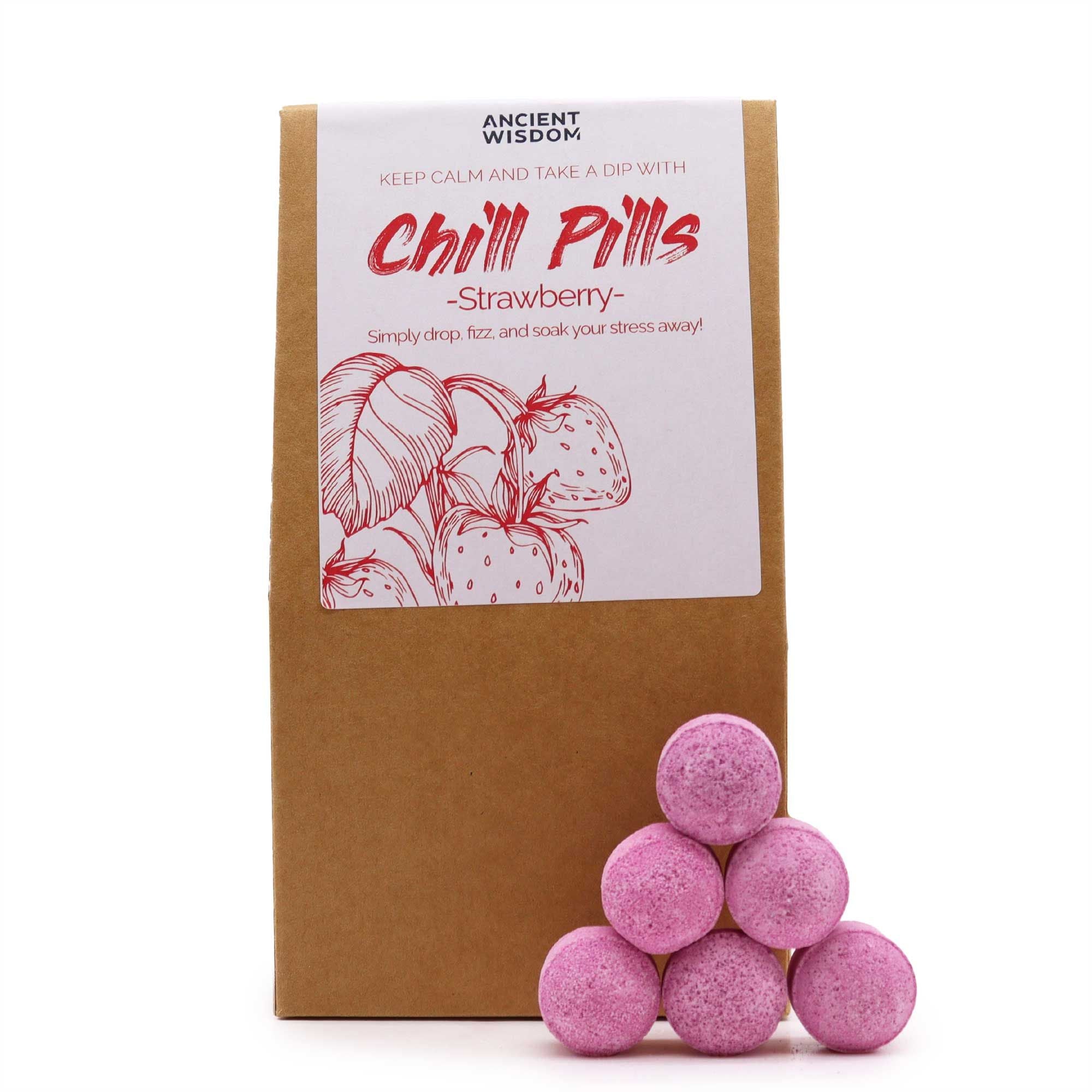 Conjunto Presente Chill Pills - Morango - 350 g