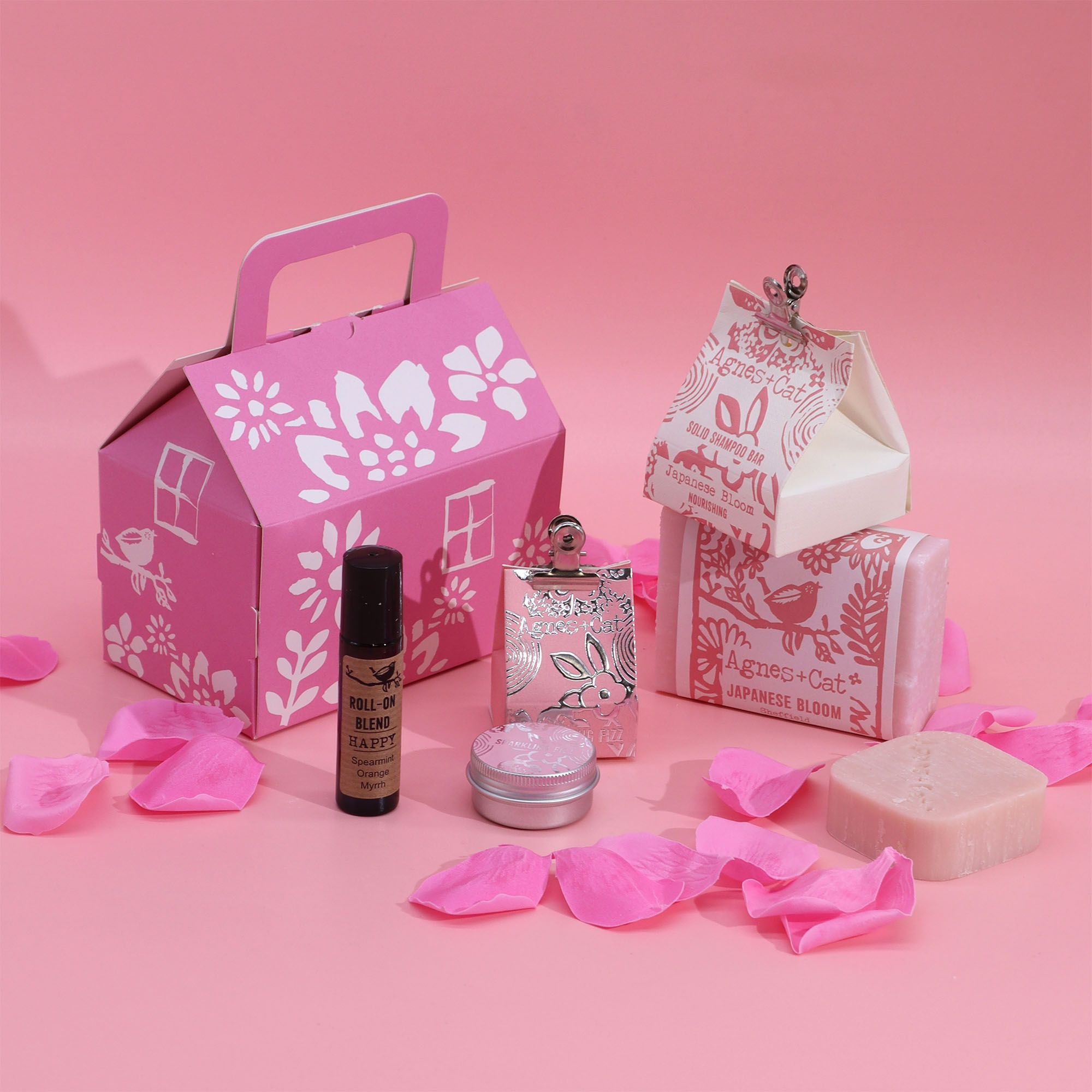 Conjunto Presente de Bem-Estar Agnes & Cat - Bloom & Bliss