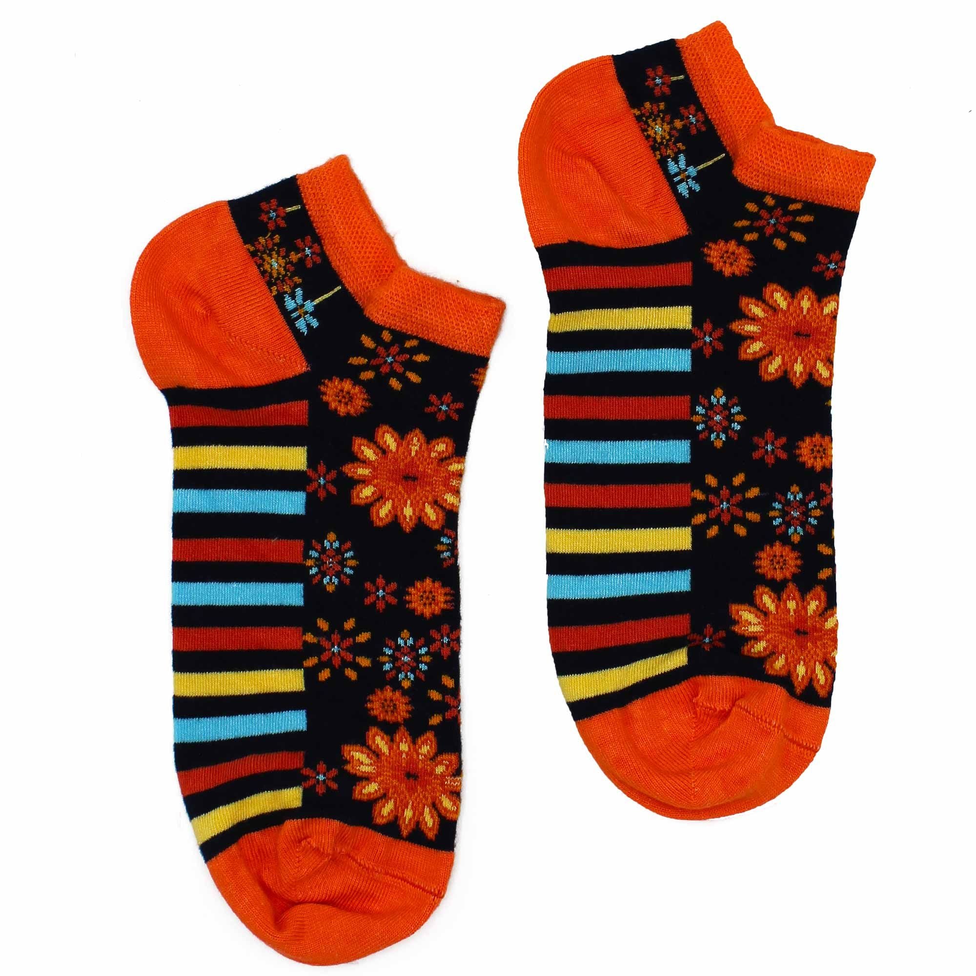 Soquetes de bambu Hop Hare S/M 36-40 - Flores Mandala