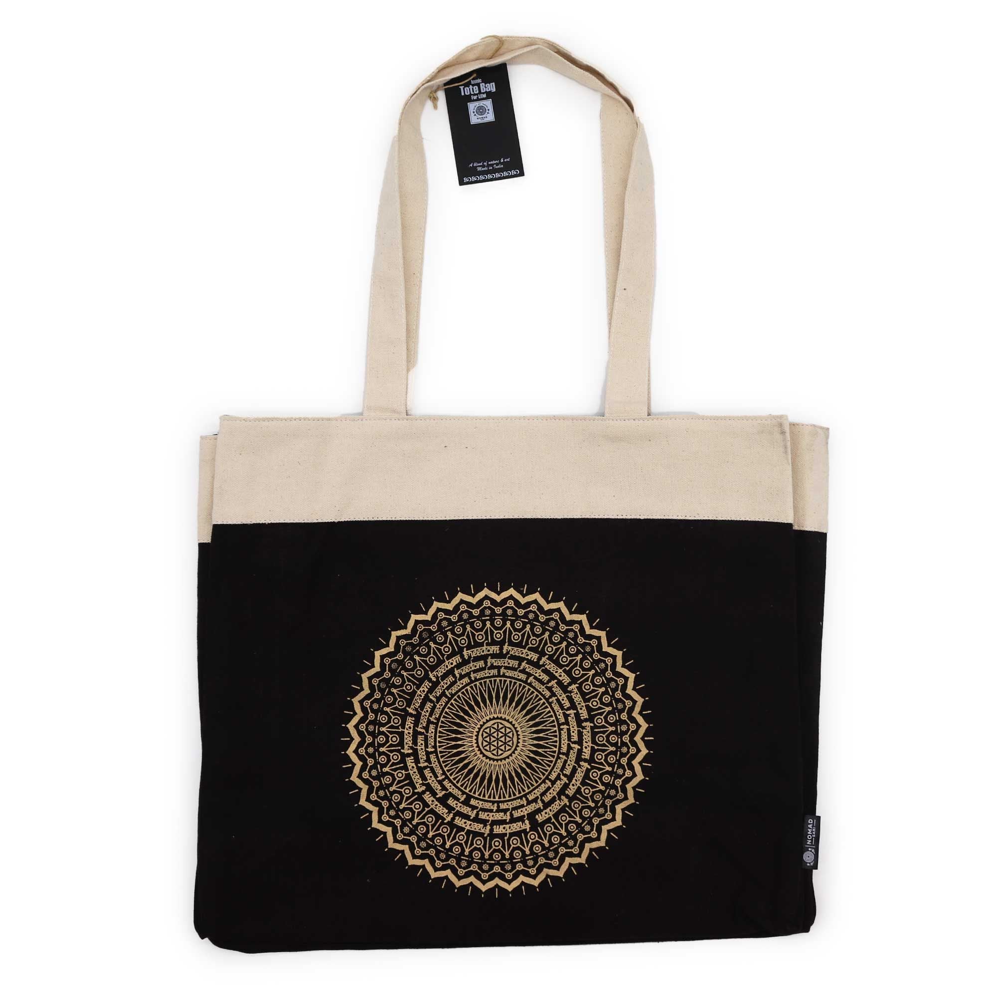 Bolsa Tote Extragrande - Lavado - Mandala da Liberdade