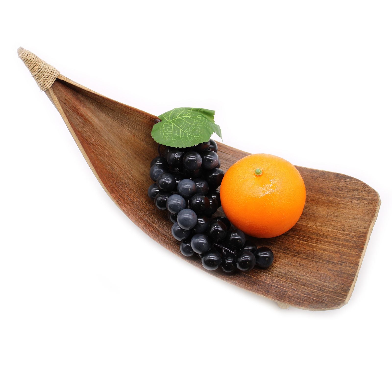 Set of coconut leaf fruit bowls – Natural
