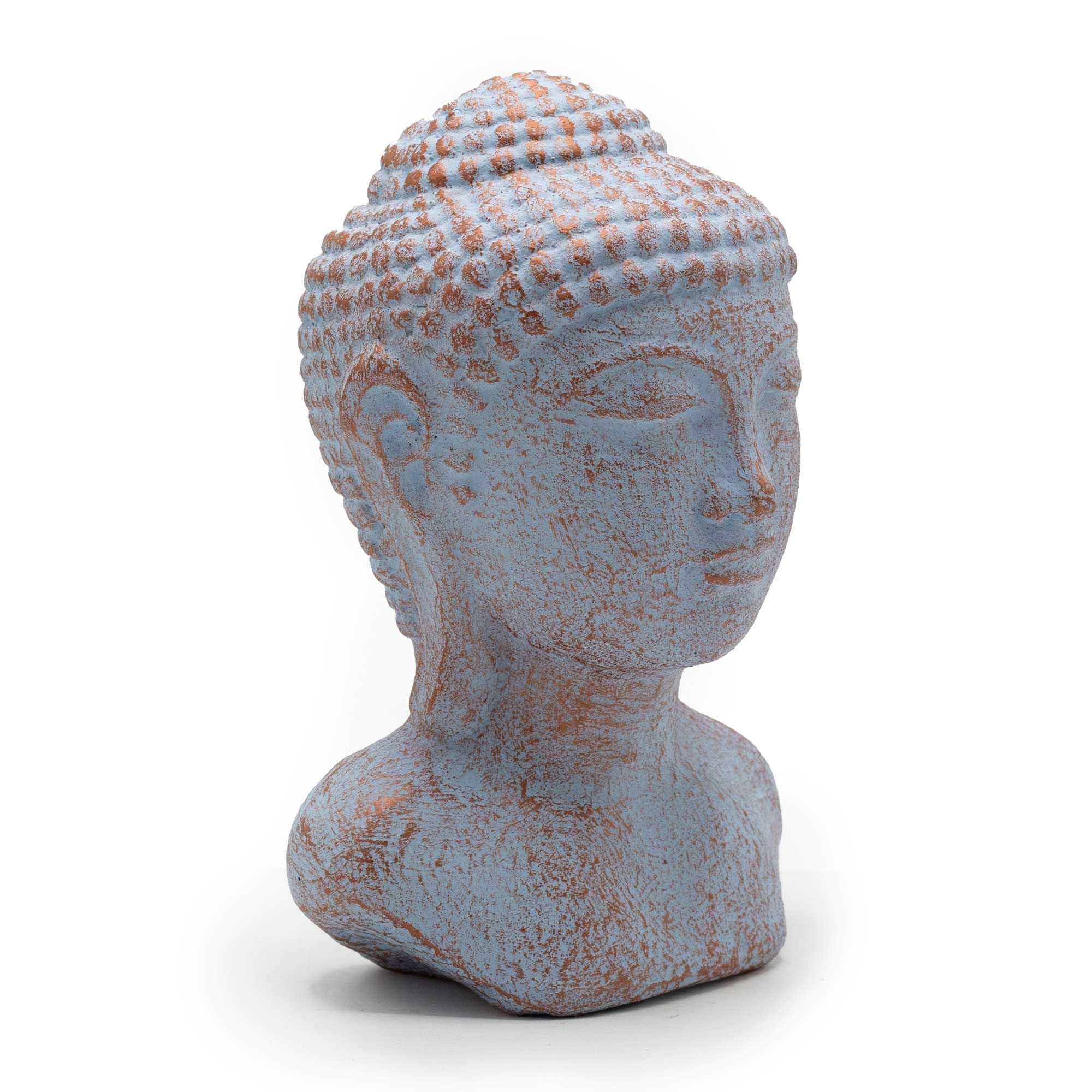 Cabeça de Buda Tranquilidade – Cobre Azul