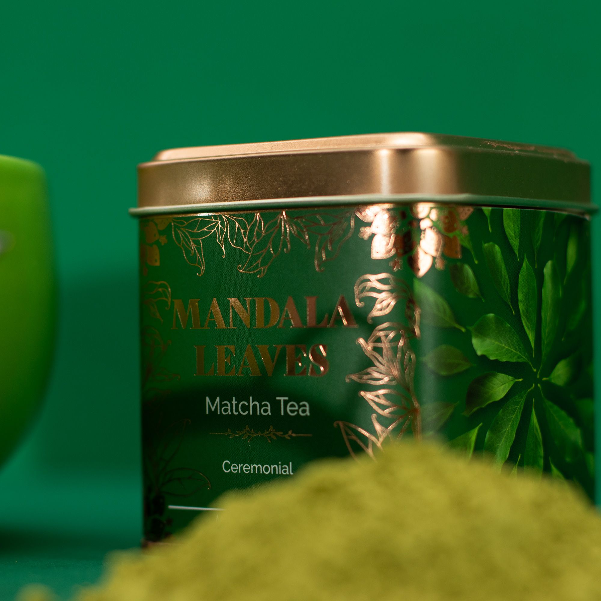 Chá Matcha Cerimonial Biológico – Lata 50g