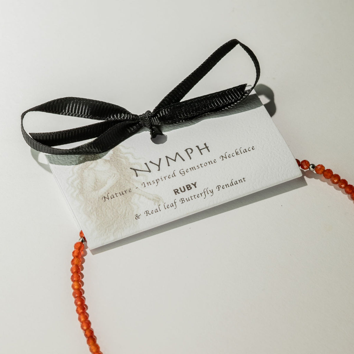 Colar de Pedras Preciosas Nymph Spirit - Lua de Sangue